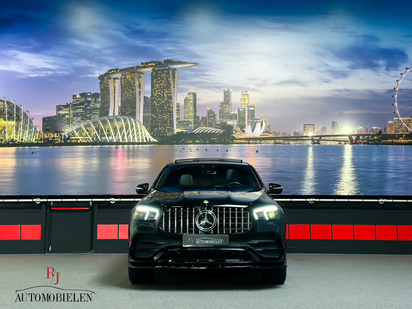 Mercedes-Benz GLE 350 Coupé e 4MATIC AMG 2J GARANTIE|Luchtvering|HUD|Mem Negro - 2