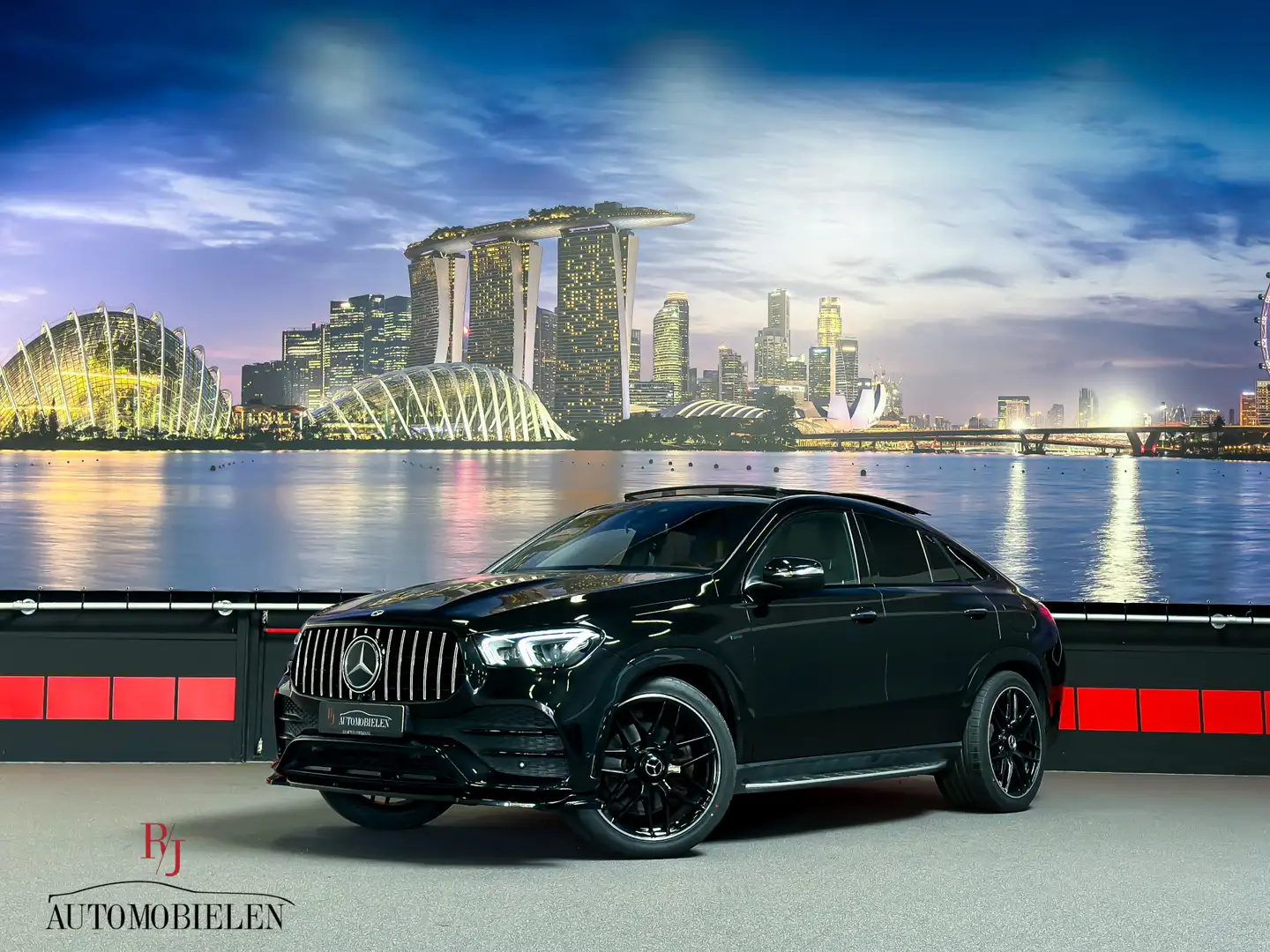 Mercedes-Benz GLE 350 Coupé e 4MATIC AMG 2J GARANTIE|Luchtvering|HUD|Mem Negro - 1