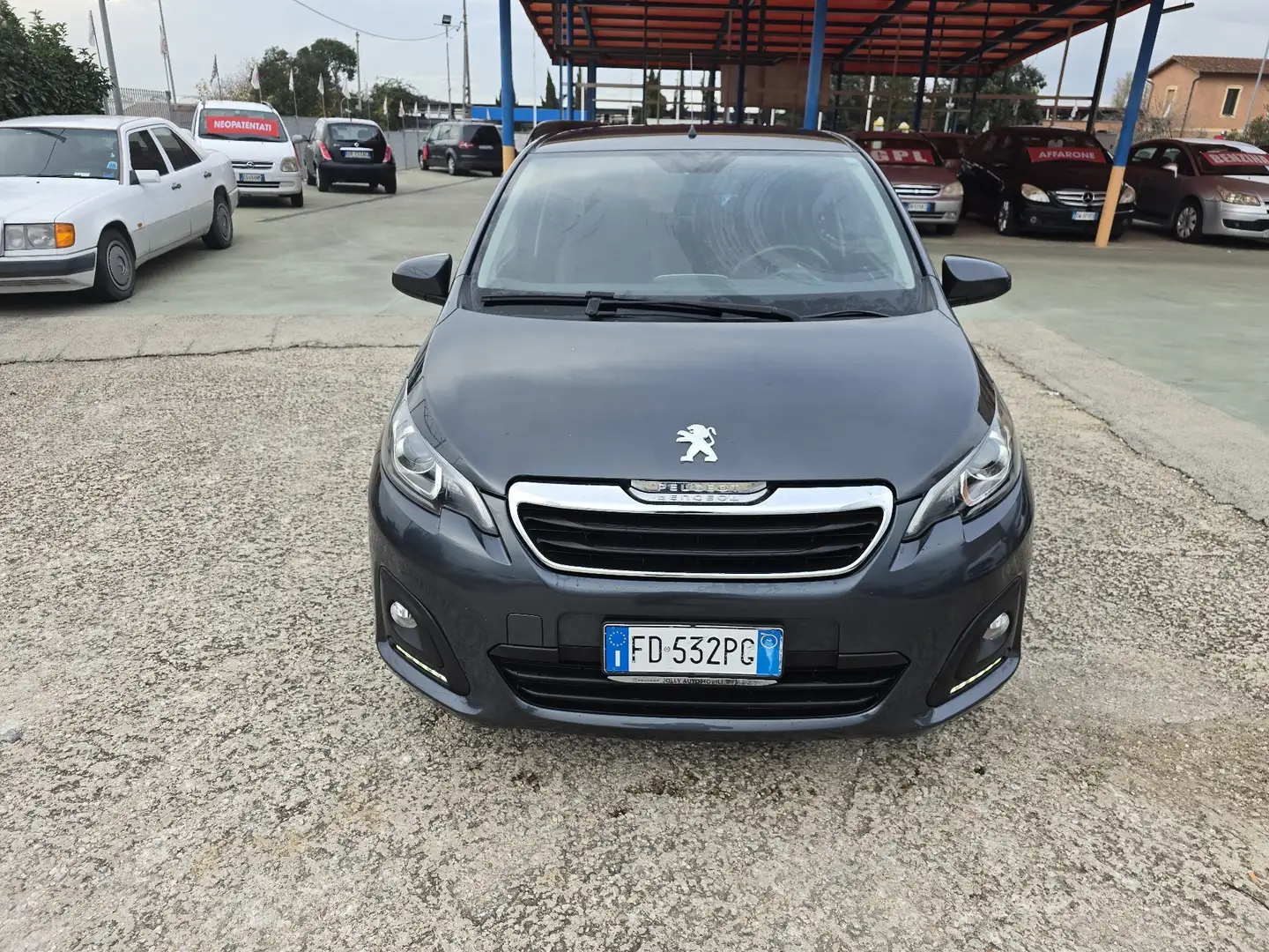 Peugeot 108 108 5p 1.0 vti Allure Top! etg5 E6 PER NEOPATENTAT Gris - 2