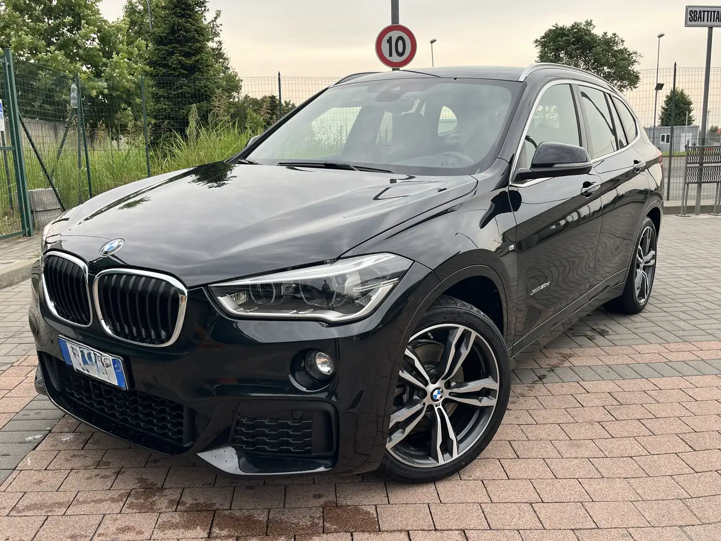 BMW X1 X1 xdrive20d Msport auto Nero - 1