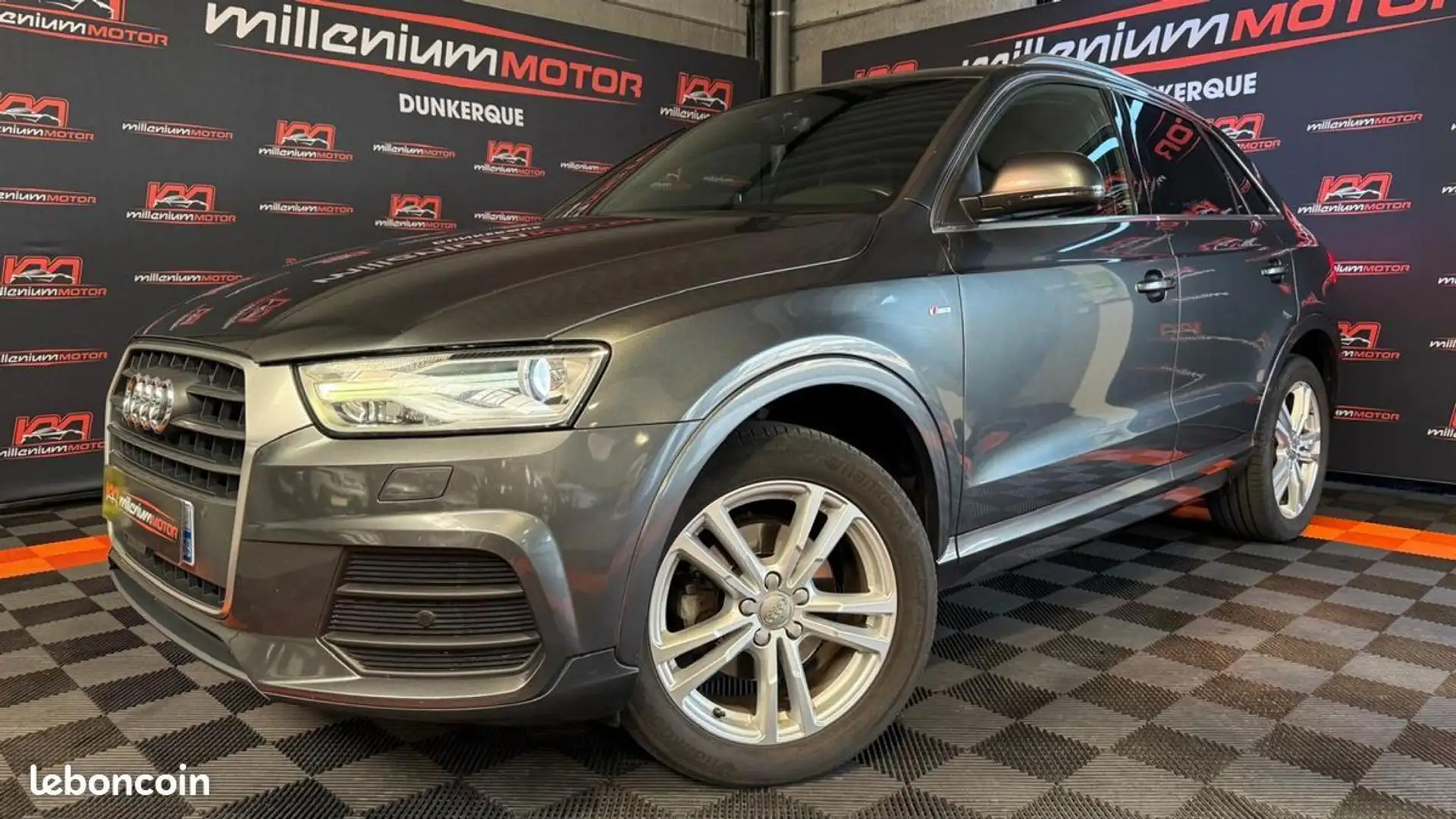Audi Q3 s-line 2.0 150 cv quatro s-tronic garantie 6 mois Gris - 1