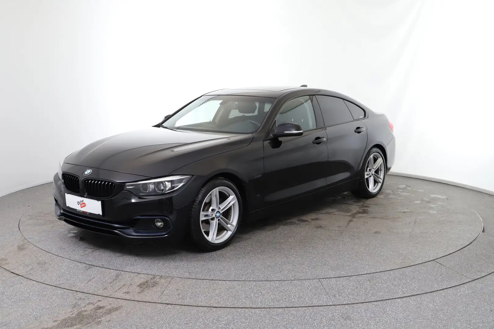 BMW 430 d Gran Coupe Aut. LED+NAVI+Sportp.+el.Heck Schwarz - 1