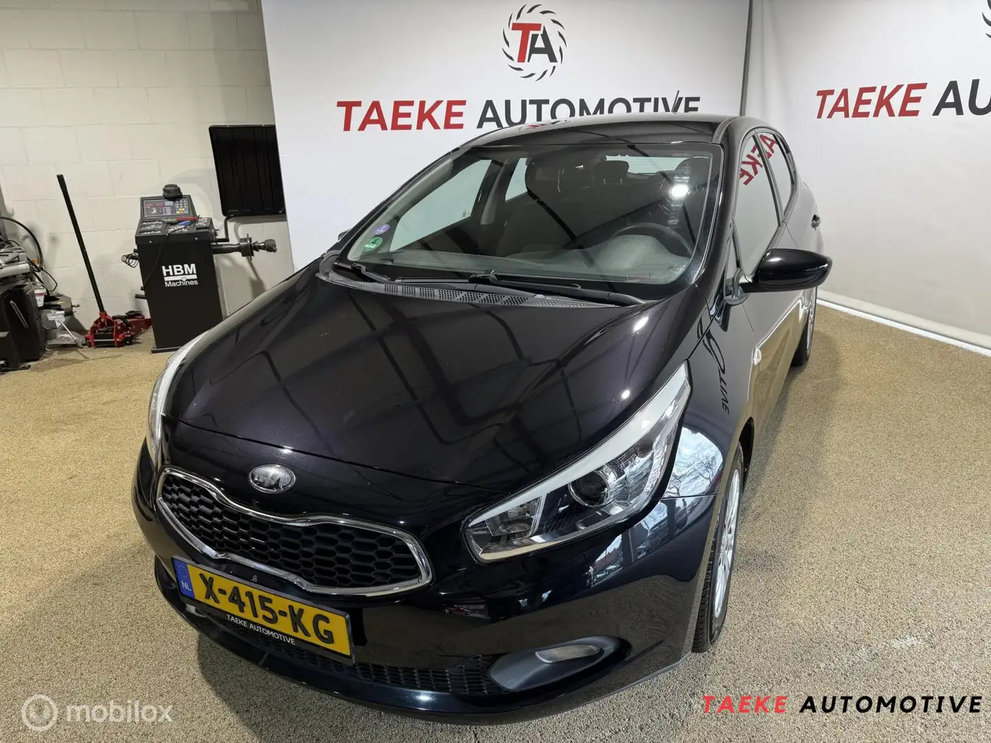 Kia Ceed / cee'd 1.4 CVVT APK/AIRCO/GOED ONDERHOUDEN Noir - 1