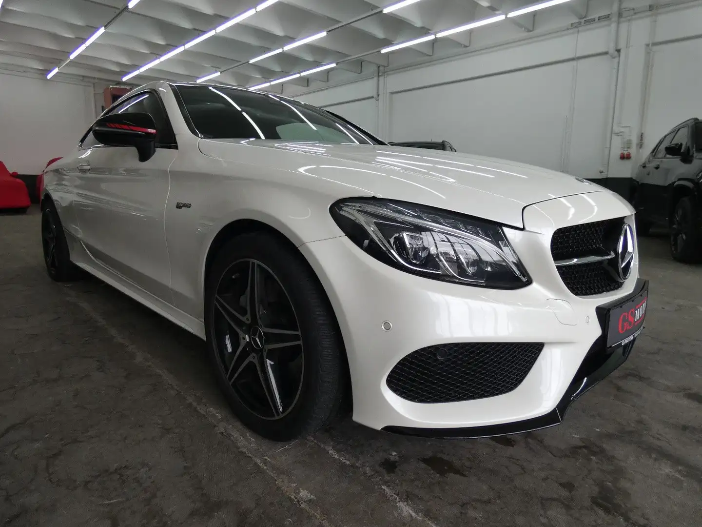 Mercedes-Benz C 43 AMG COUPE 4M*PANO*COMAND*LED*AGA*KEYLESS* Blanc - 1