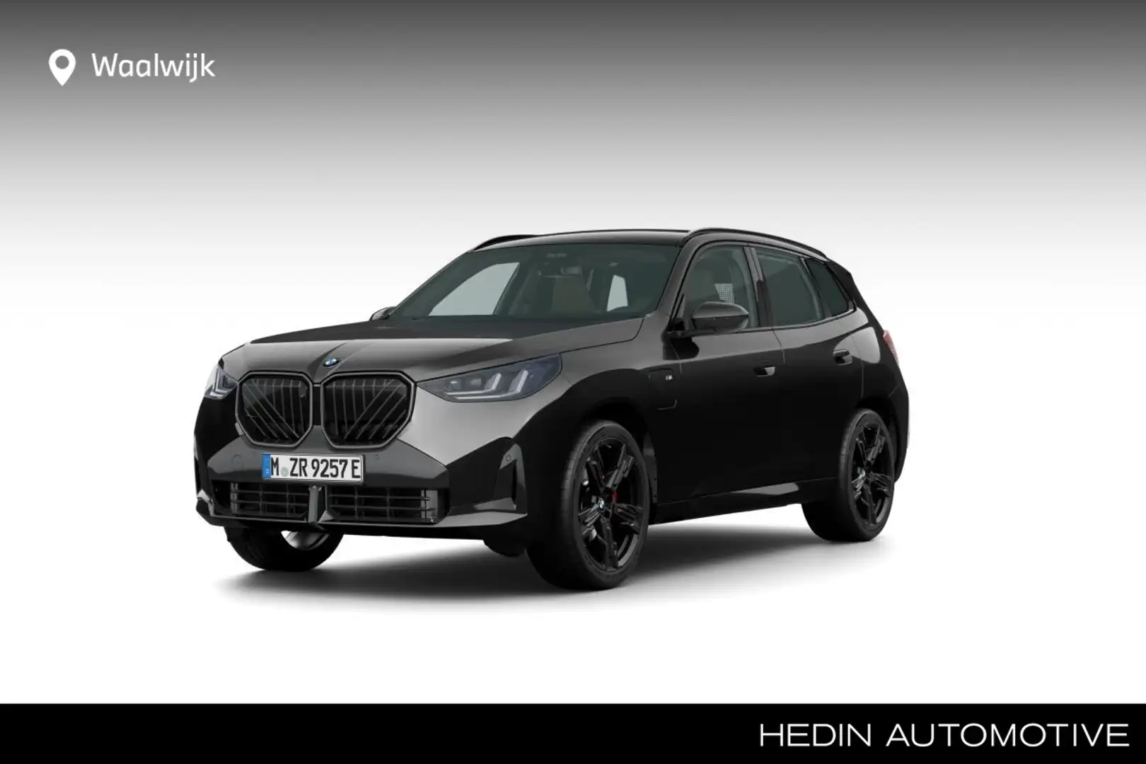 BMW X3 30e xDrive Zwart - 1
