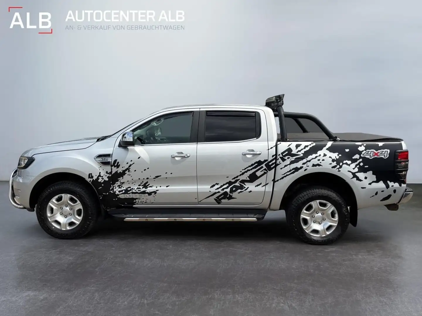 Ford Ranger Limited Doppelkabine 4x4/1.HAND/AUTOMATIK Silber - 2