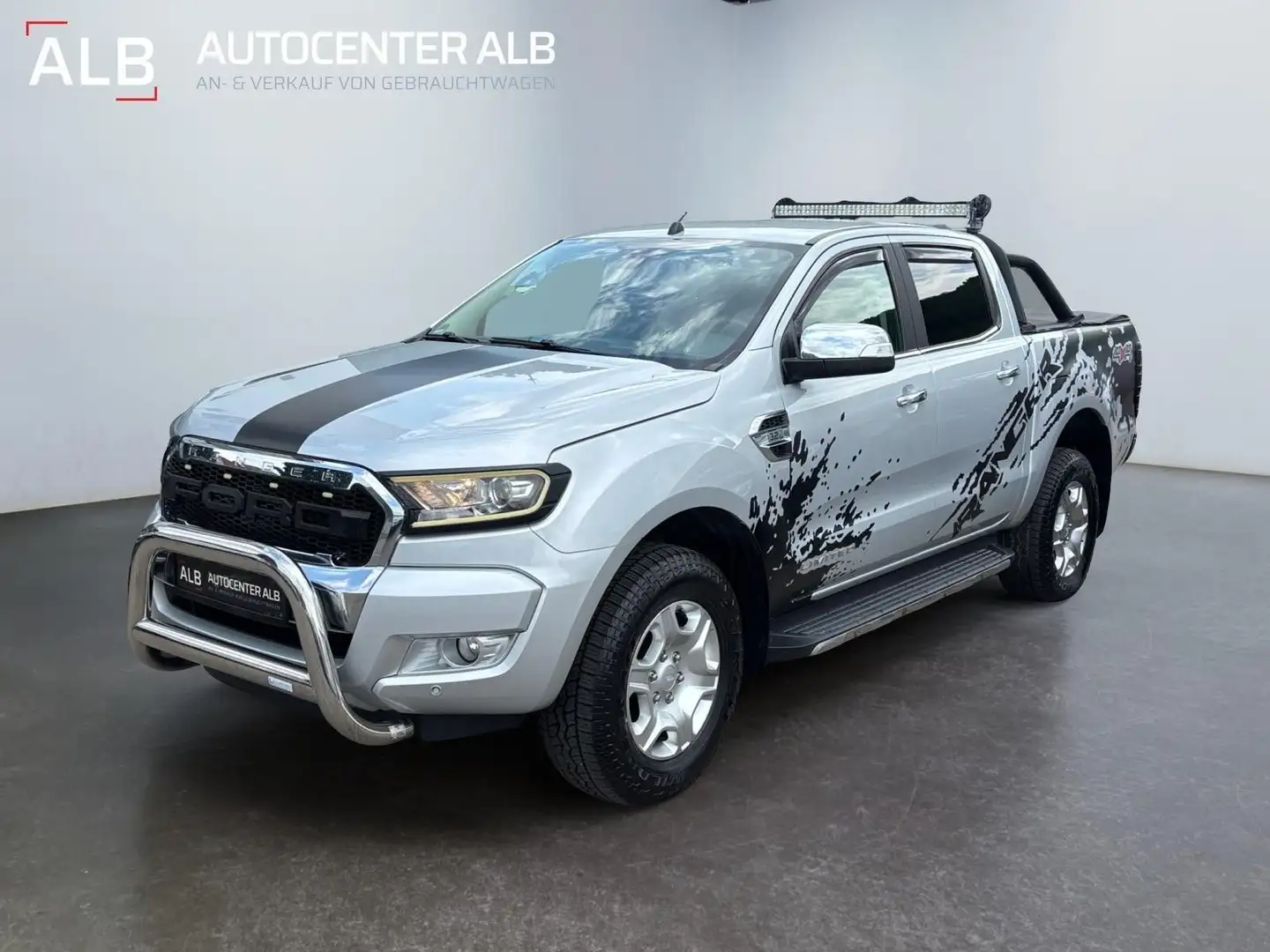 Ford Ranger Limited Doppelkabine 4x4/1.HAND/AUTOMATIK Silber - 1