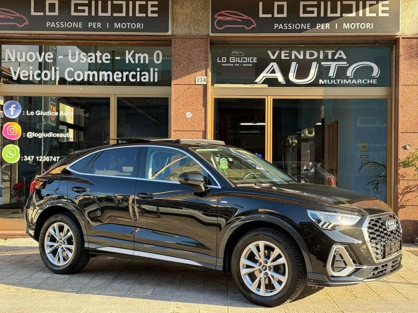 Audi Q3 Q3 Sportback 35 2.0 S-LINE tdi quattro s-tronic Nero - 2