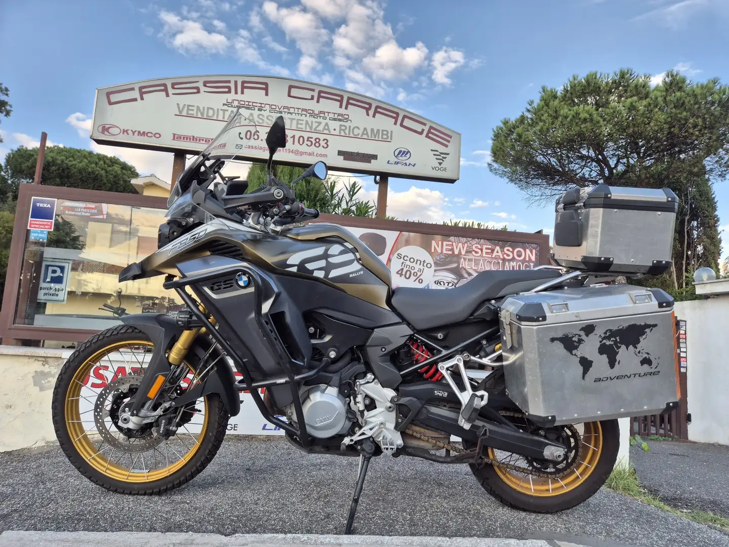 BMW F 850 GS Adventure Rallye Arany - 2