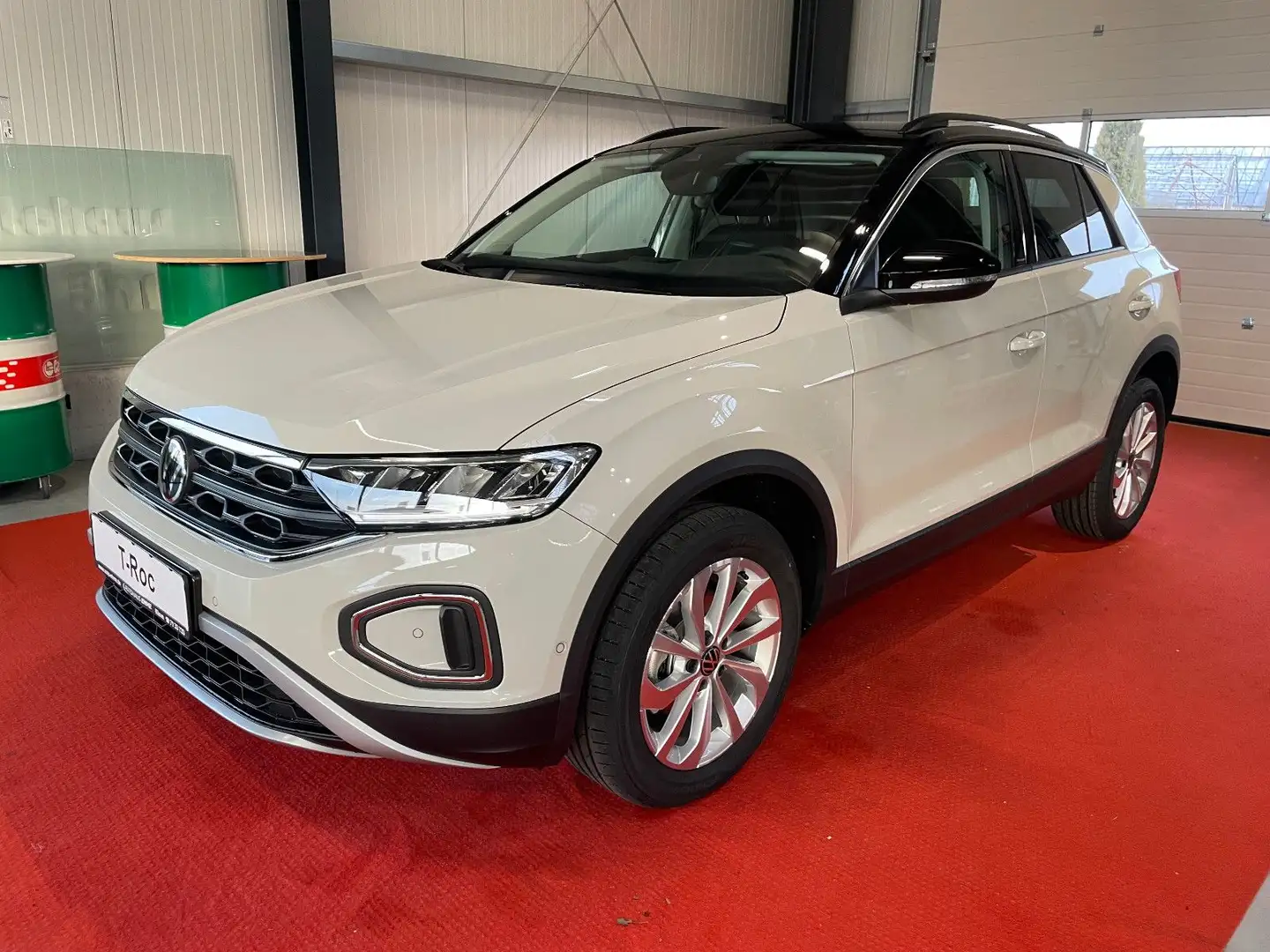 Volkswagen T-Roc Life 1.5 TSI DSG *LED*SHZ*ACC*RüCAM*4J GAR Gris - 1