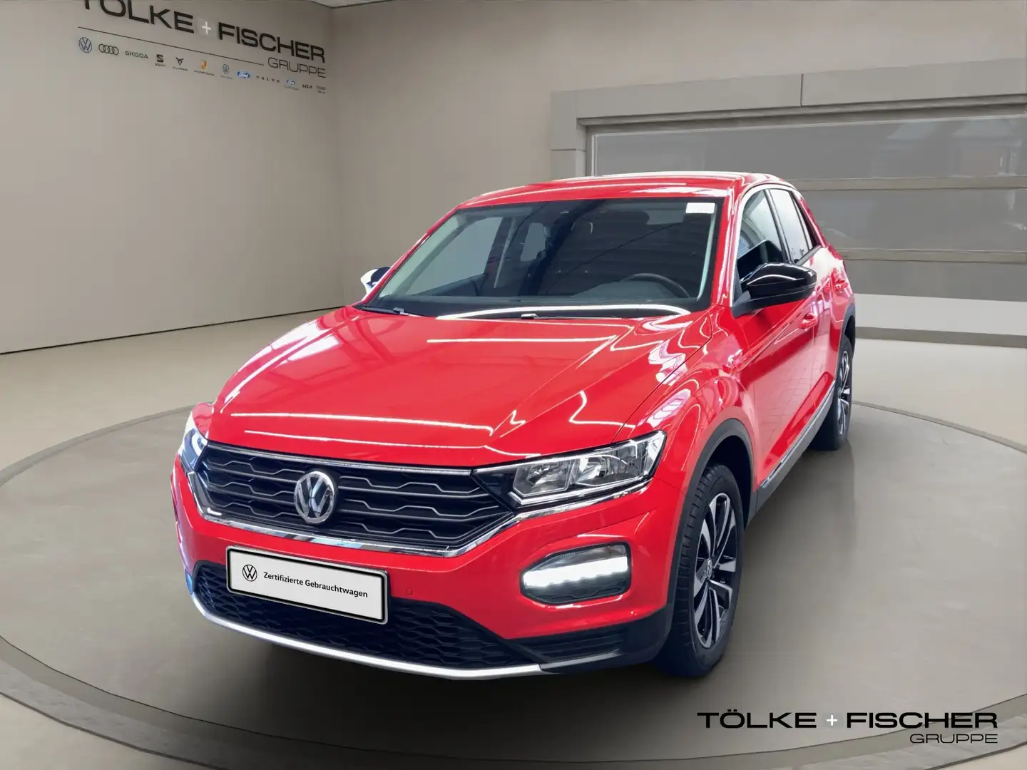 Volkswagen T-Roc 1.0 TSI United SHZ el.Heck LM W-Paket PDC Rosso - 2