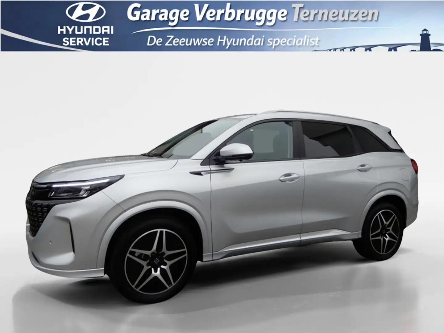 DFSK E5 1.5 PHEV L2 | 7-persoons | pano | Leder | direct l Grau - 1