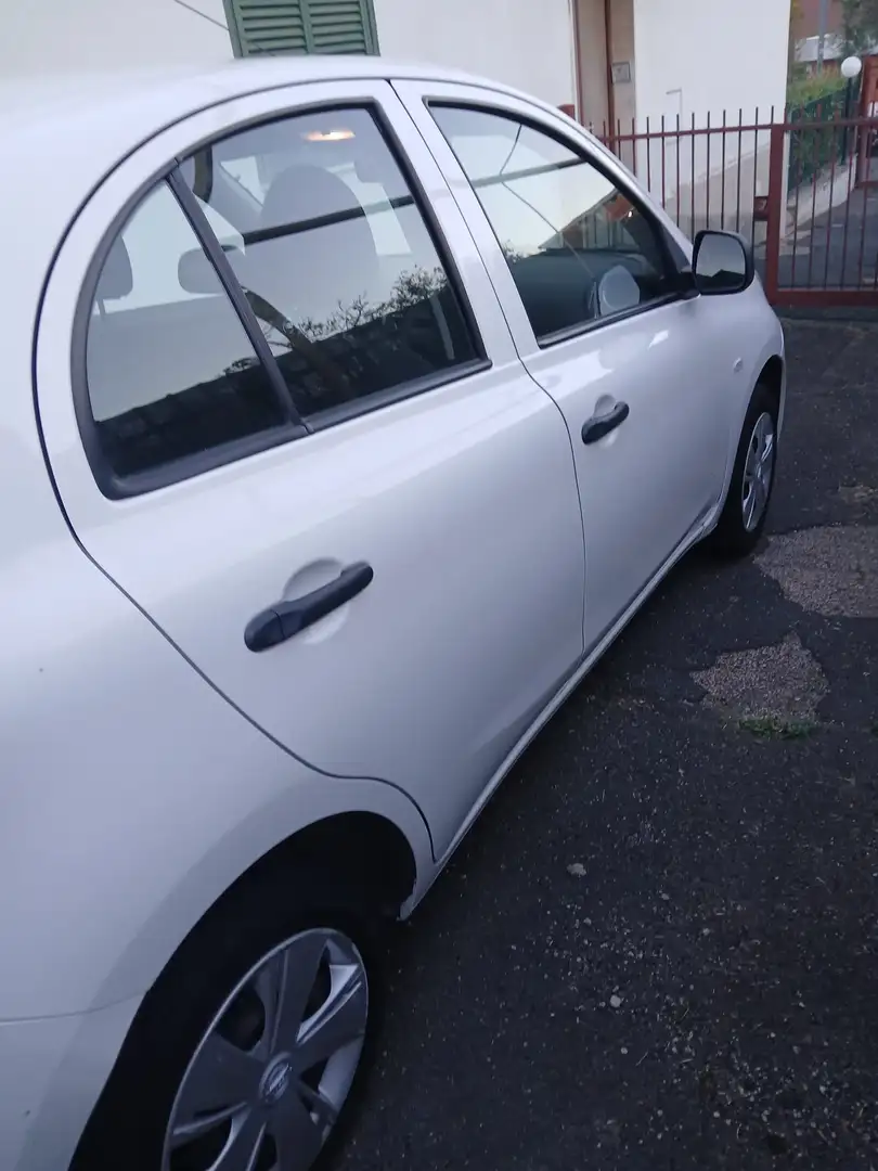 Nissan Micra Micra IV 2013 1.2 Visia E6 Bianco - 2