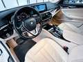 BMW 530 530i Aut, Navi, Leder Blanc - thumbnail 8