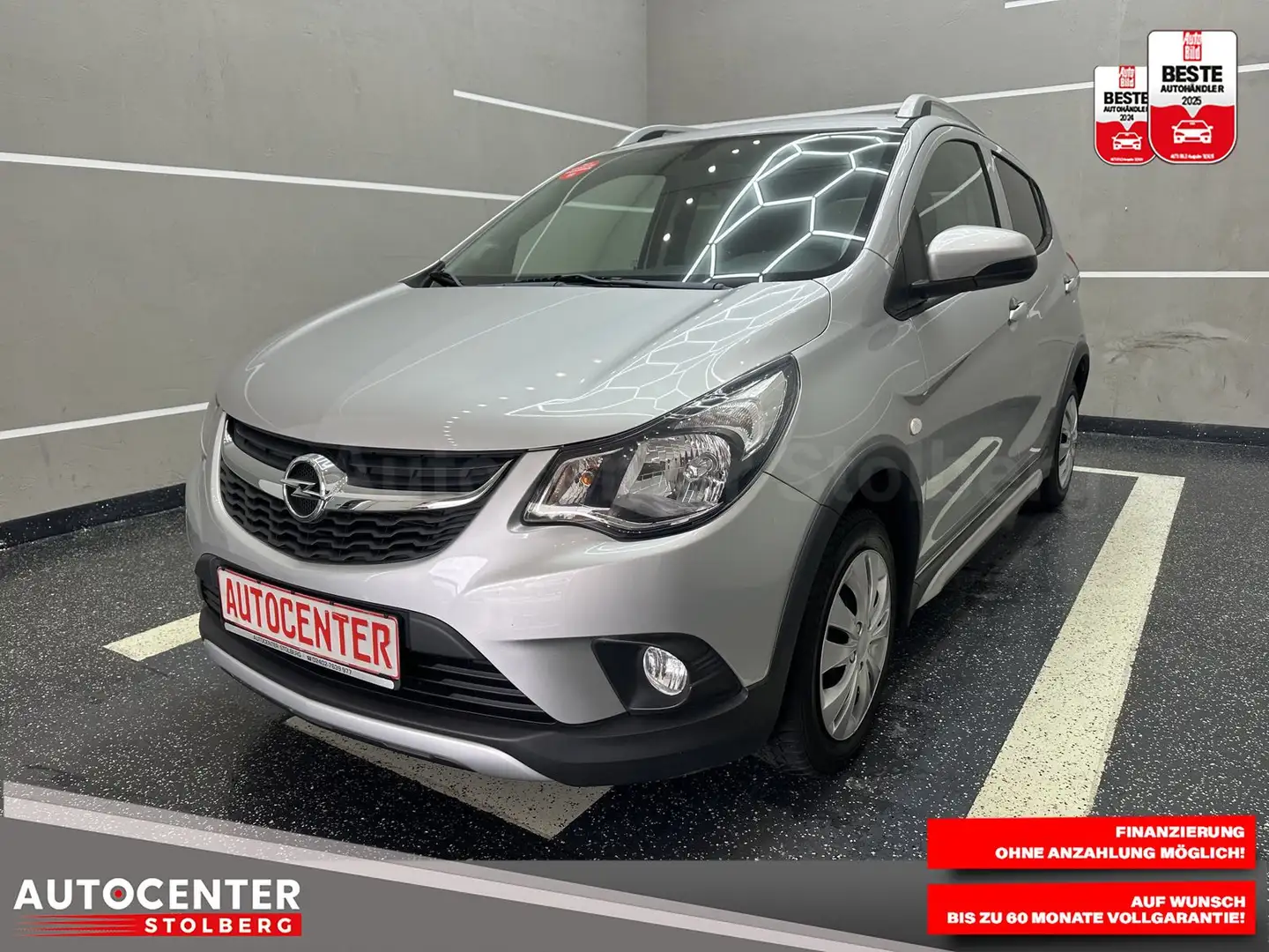 Opel Karl Rocks "MULTI-PDC-ALU-WENIG KM" Silber - 1