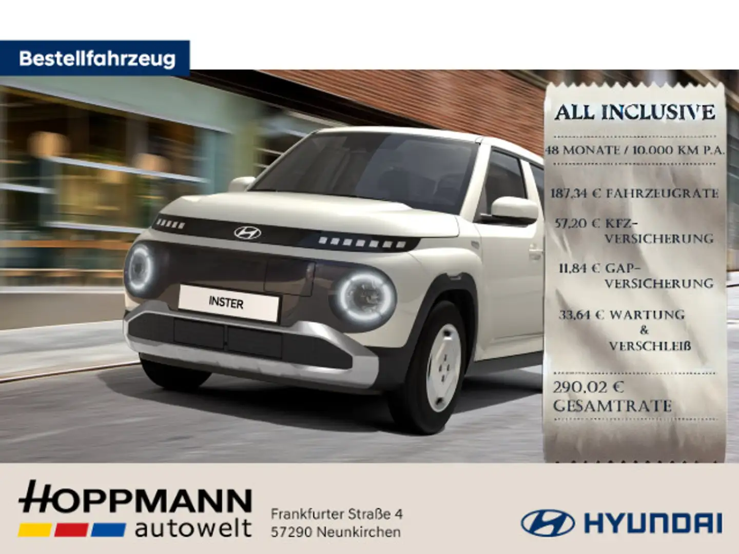 Hyundai Inster Elektro 71 kW FWD Select Alb - 1