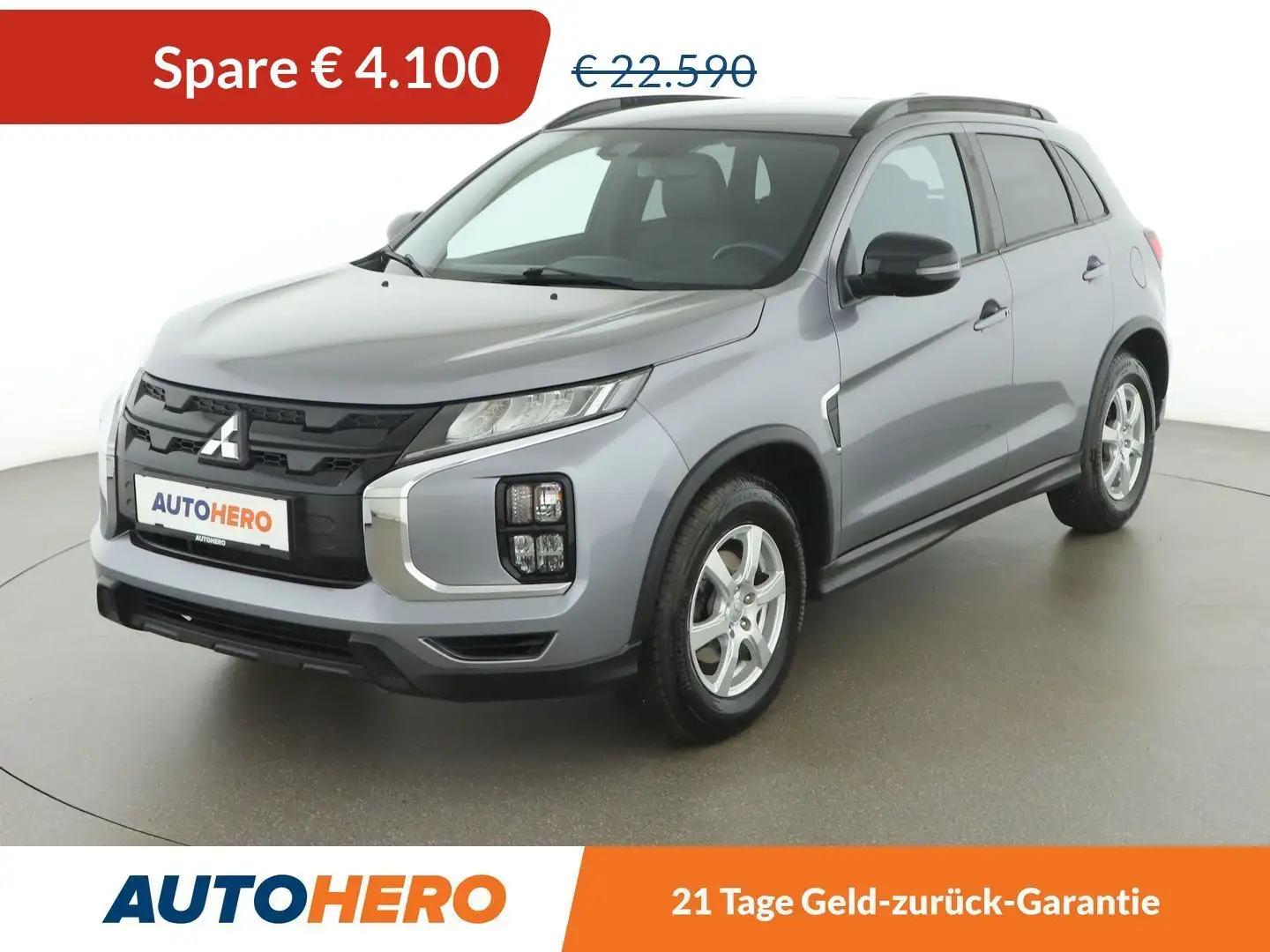 Mitsubishi ASX 2.0 MIVEC Intense Black Line 2WD Aut. *LED*TEMPO* Grau - 1
