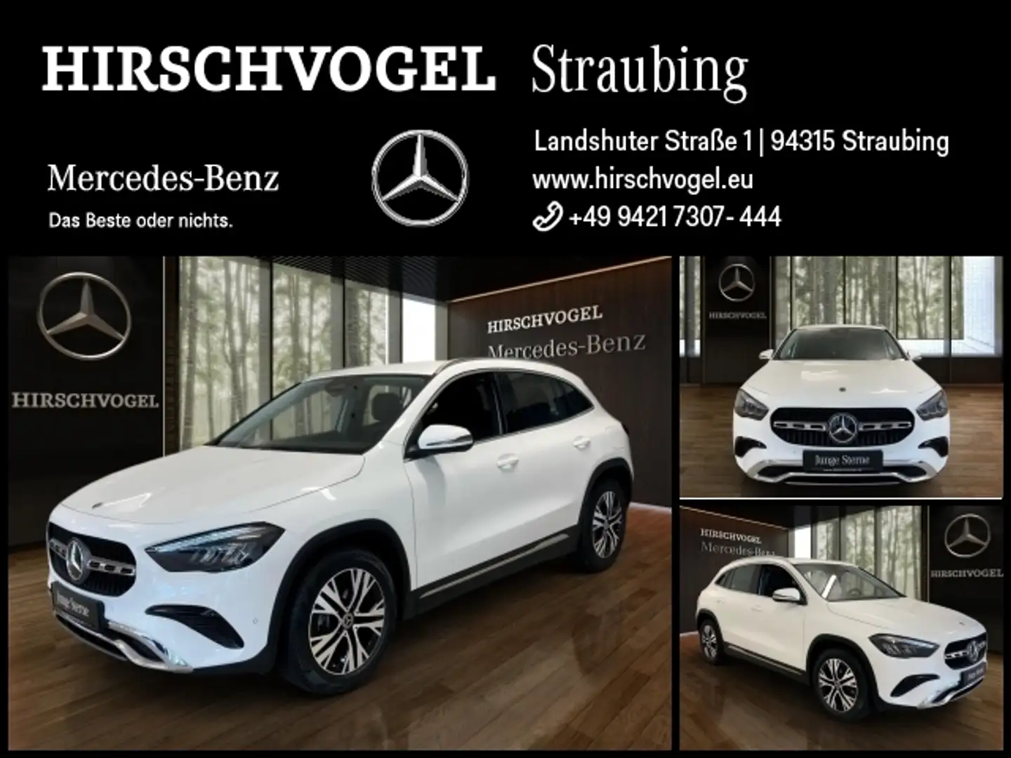 Mercedes-Benz GLA 180 Progressive-Line+AHK+MBUX+Navi-Prem.+LED Blanc - 1