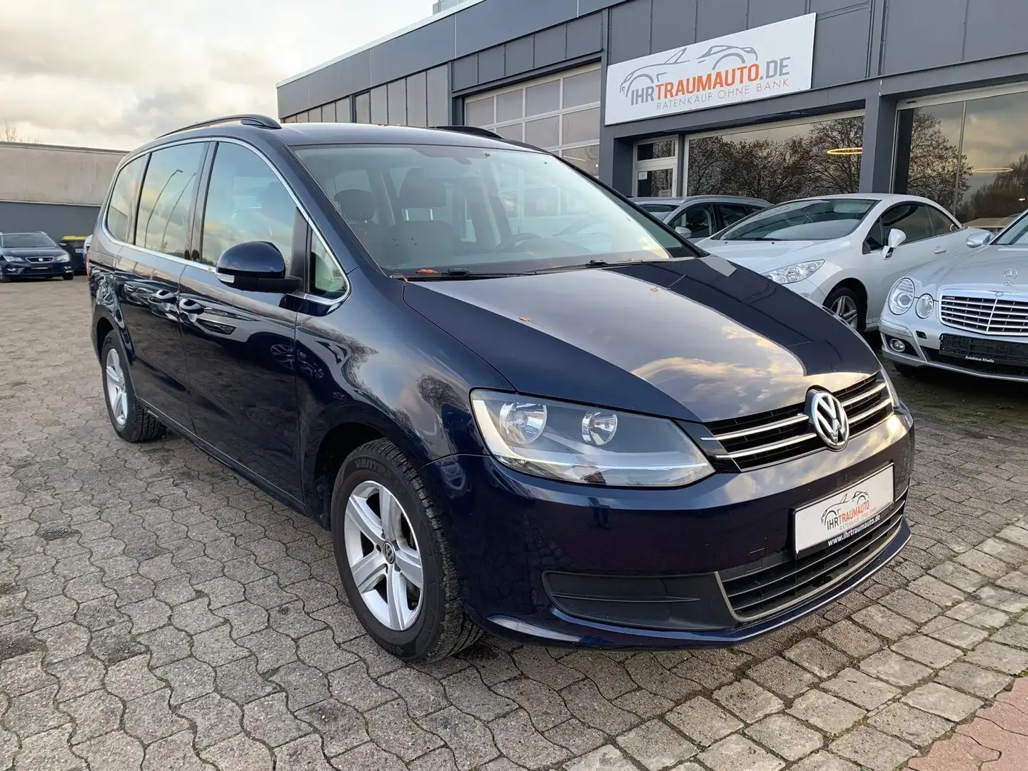 Volkswagen Sharan Comfortline BMT Bleu - 1