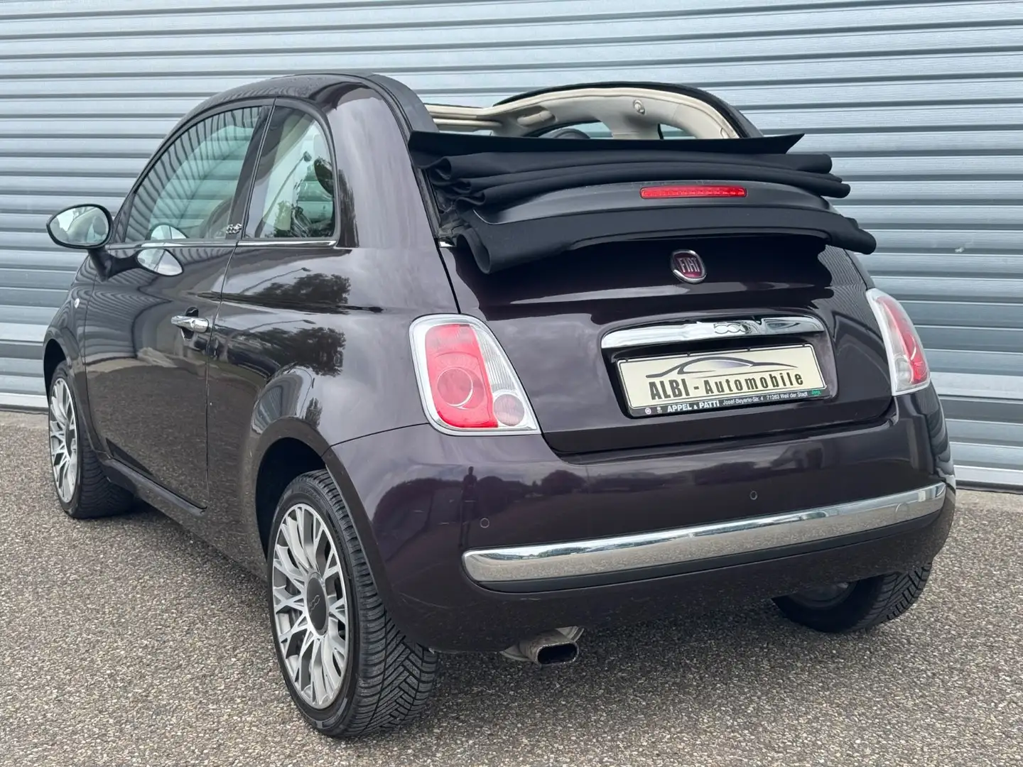 Fiat 500C Lounge  Klima MFL PDC LM ** Burdeos - 2