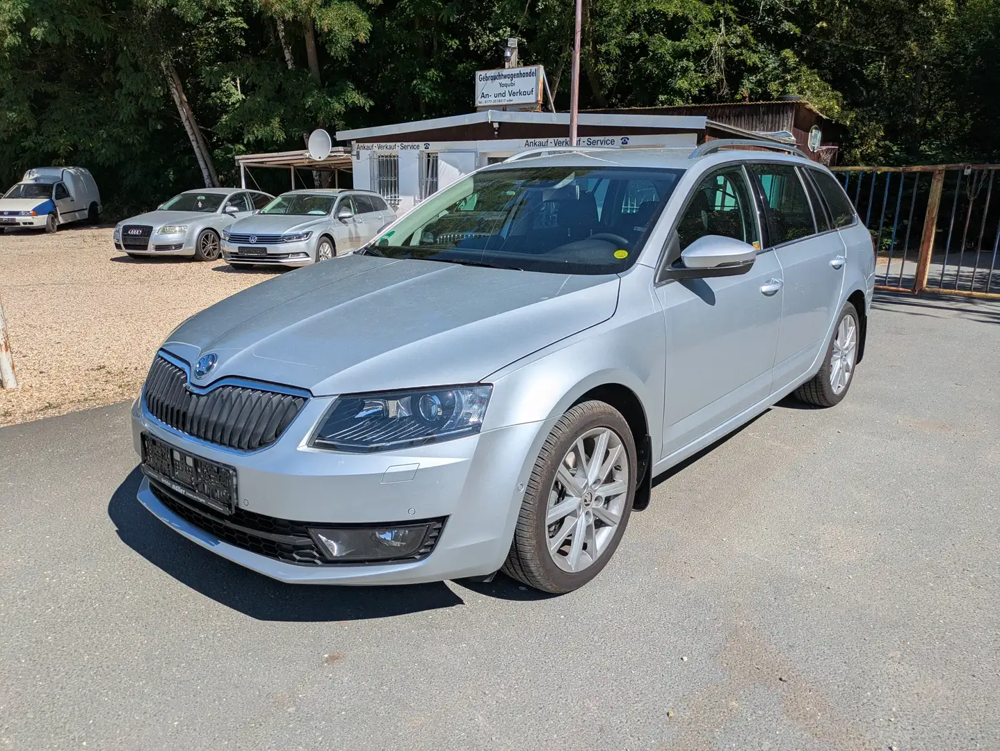 Skoda Octavia Combi 1.6 TDI Green tec Leder, Standheizung... Silber - 1