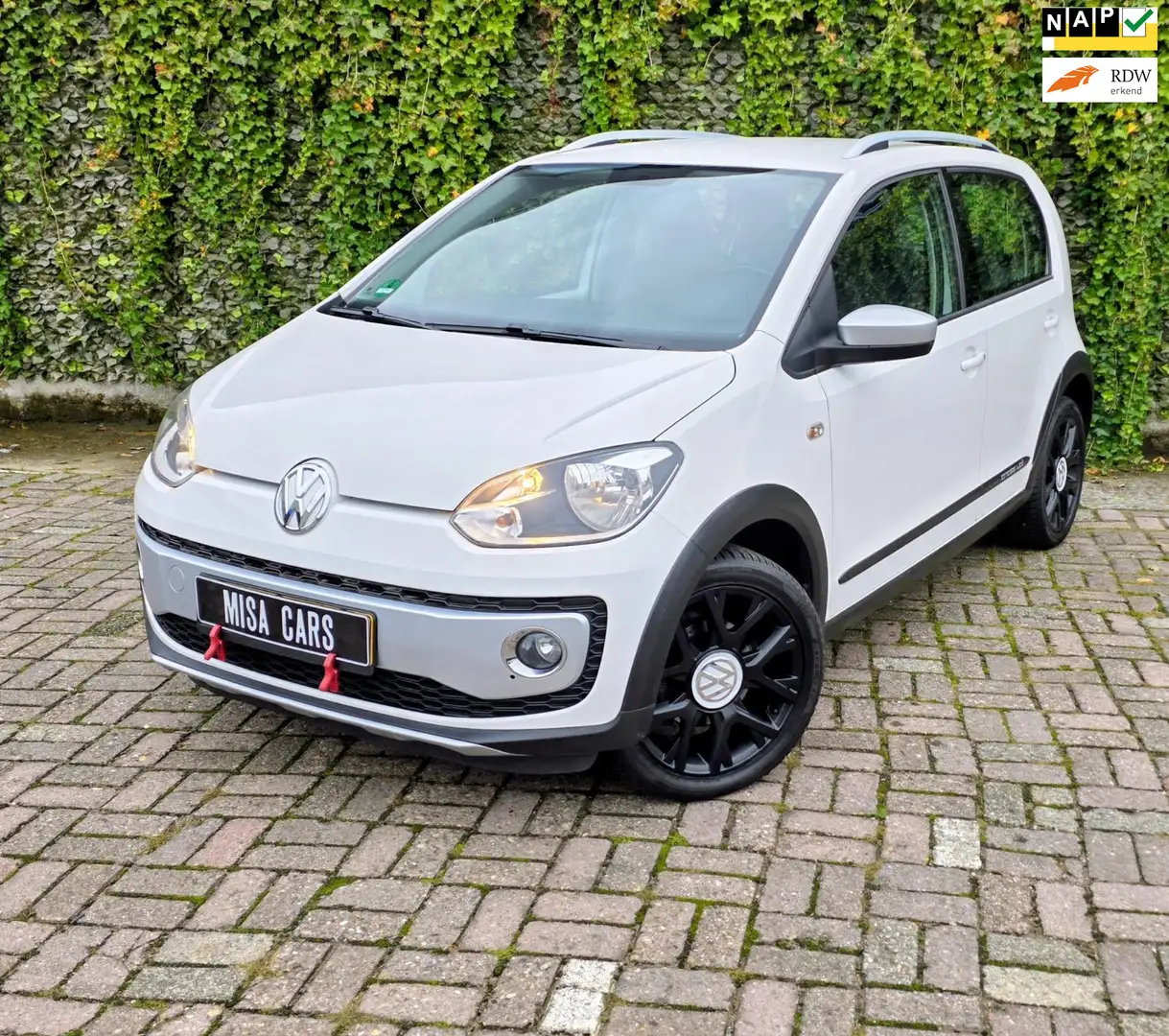 Volkswagen up! 1.0 cross up! BlueMotion Airco 5Deurs Sport velgen Blanc - 1