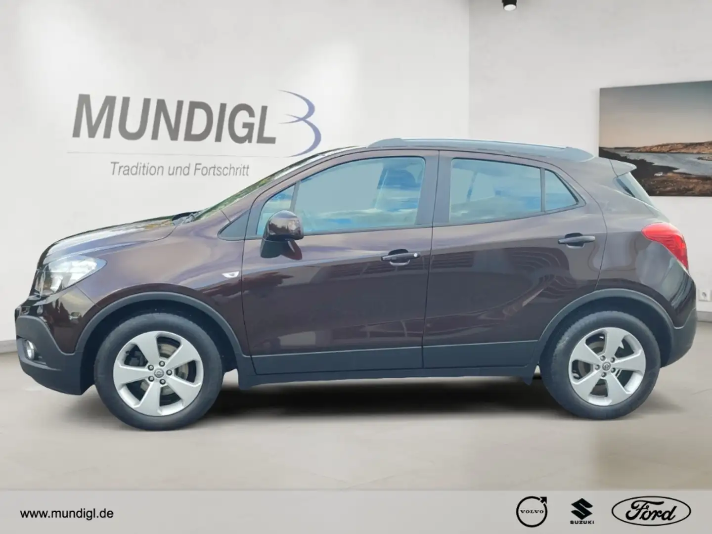 Opel Mokka Edition ecoFlex 1.4 Turbo SHZ LenkradHZG Fernlicht Marrón - 2