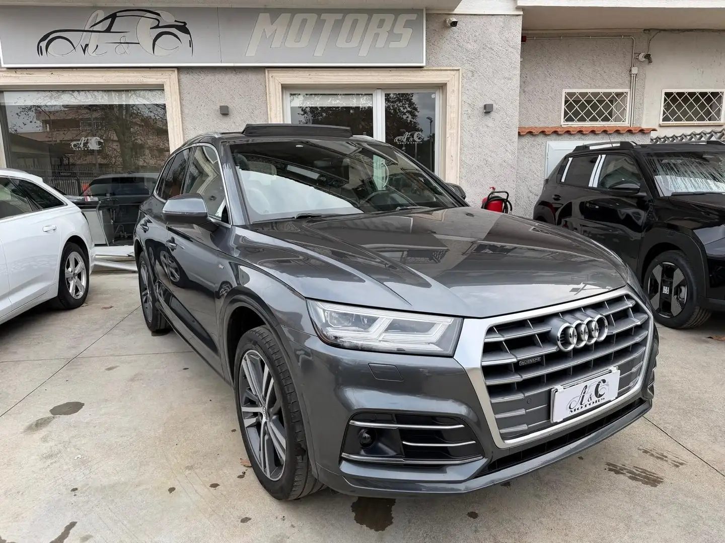 Audi Q5 Q5 50 TDI quattro S-LINE Tetto Kamera Grigio - 1