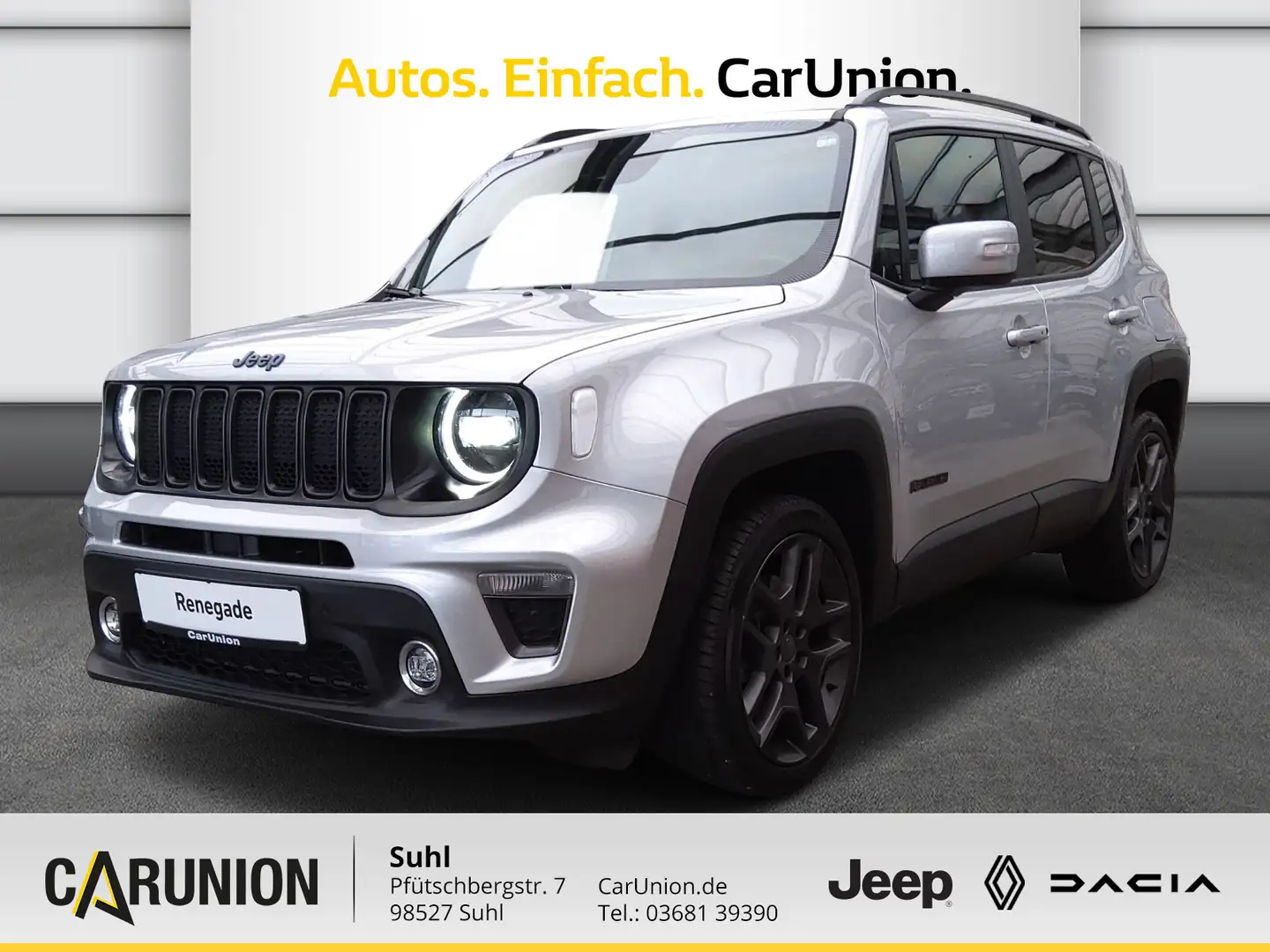 Jeep Renegade S PHEV 4xe 240PS~Winter+Parkpaket+WKR~ Plateado - 1