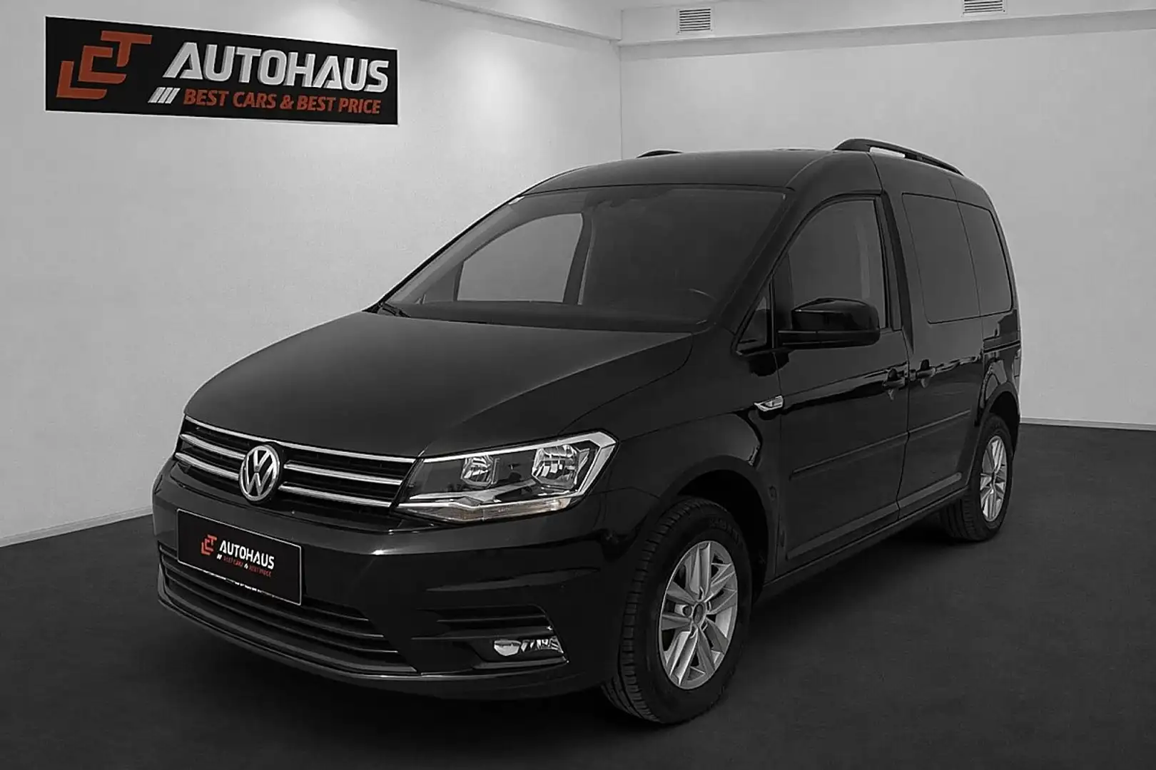 Volkswagen Caddy Kombi Comfortline 2,0 TDI | 1.BESITZ | PIICKERL... Schwarz - 1