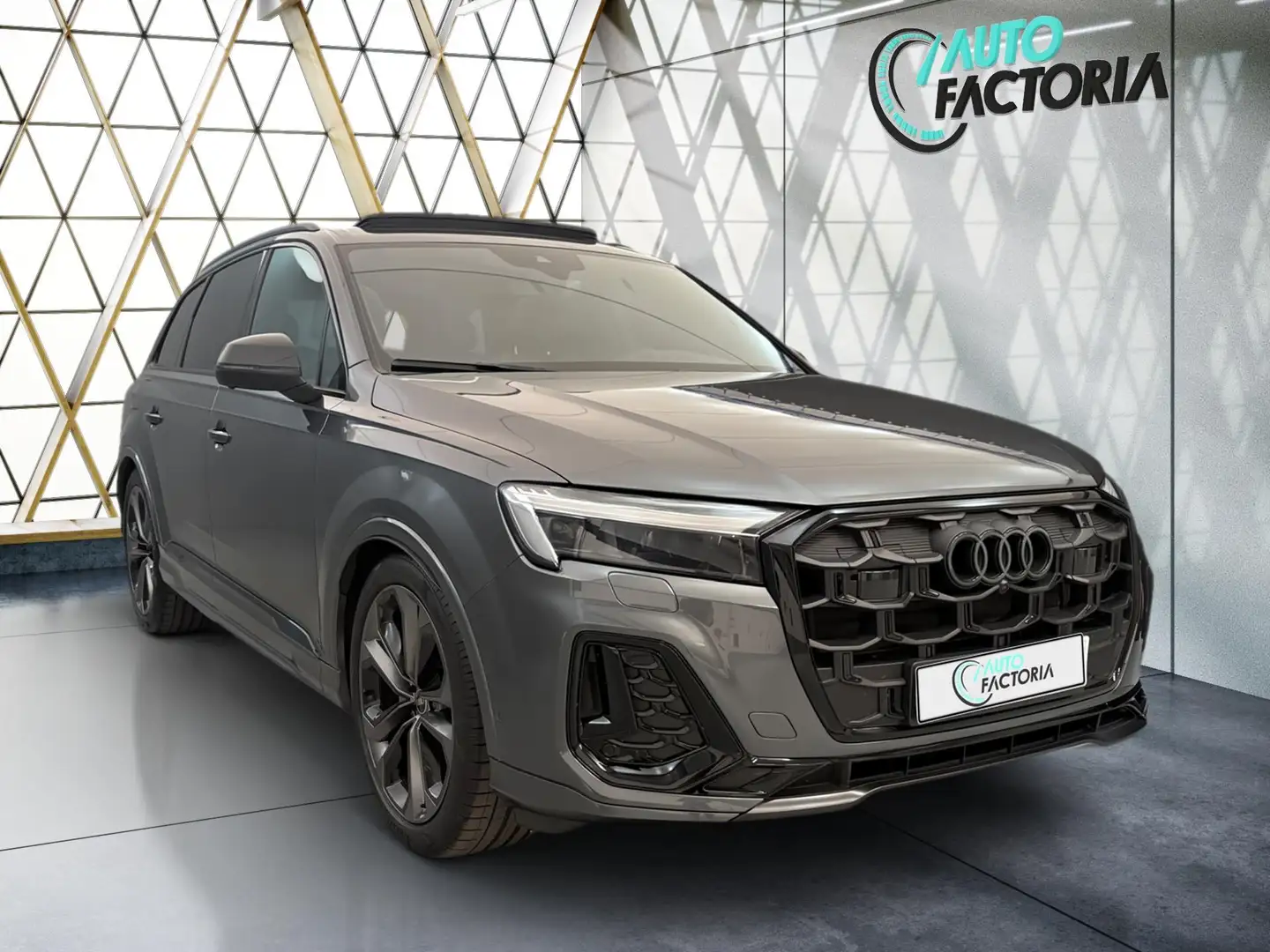 Audi Q7 -25% 50 TDI BVA 286cv 4x4 Sport 7PL+T.PANO+GPS+Opts Grijs - 2