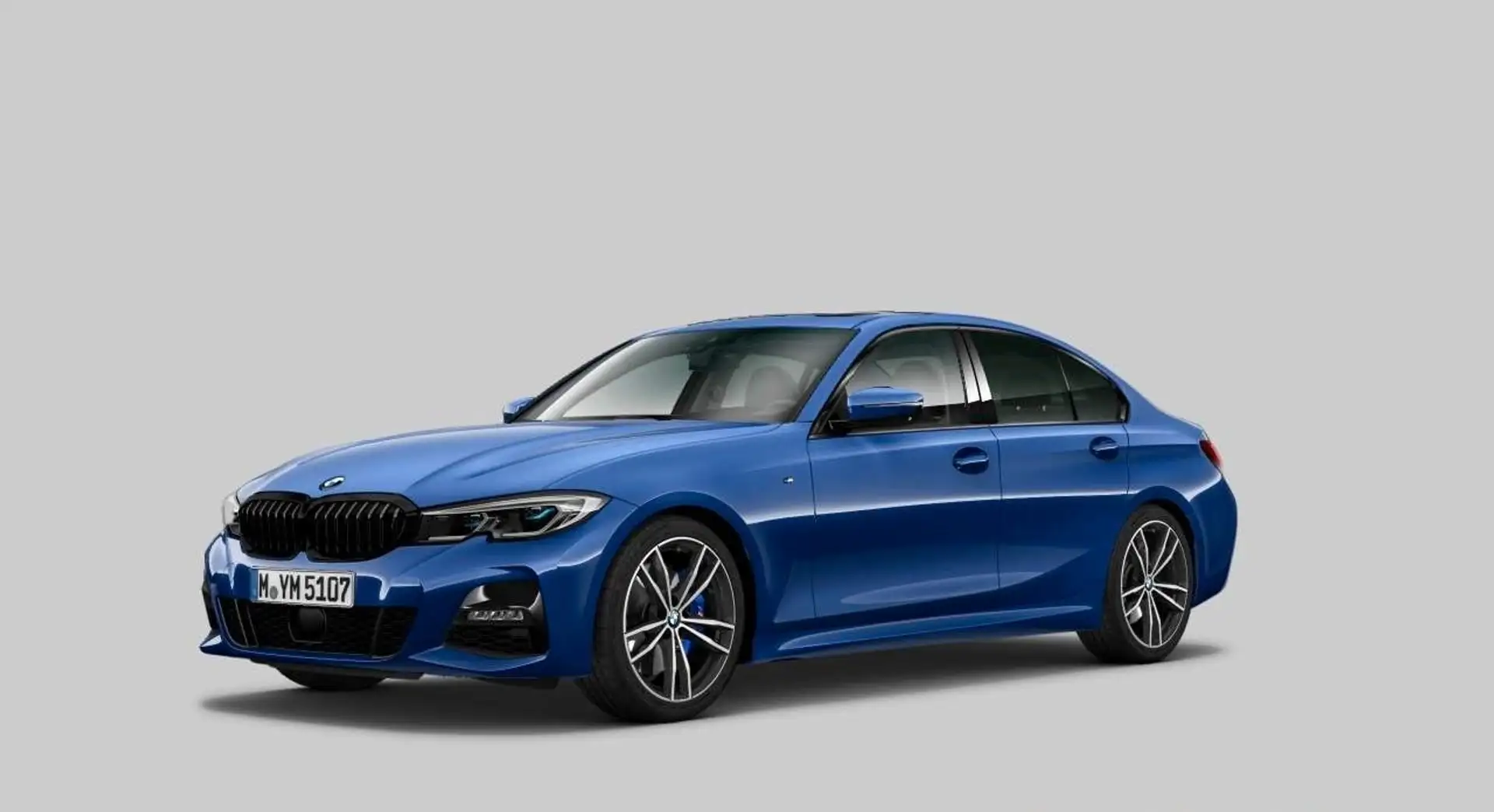 BMW 330 i Lim M Sport Shadow, HUD, GSD, Laser Blau - 1