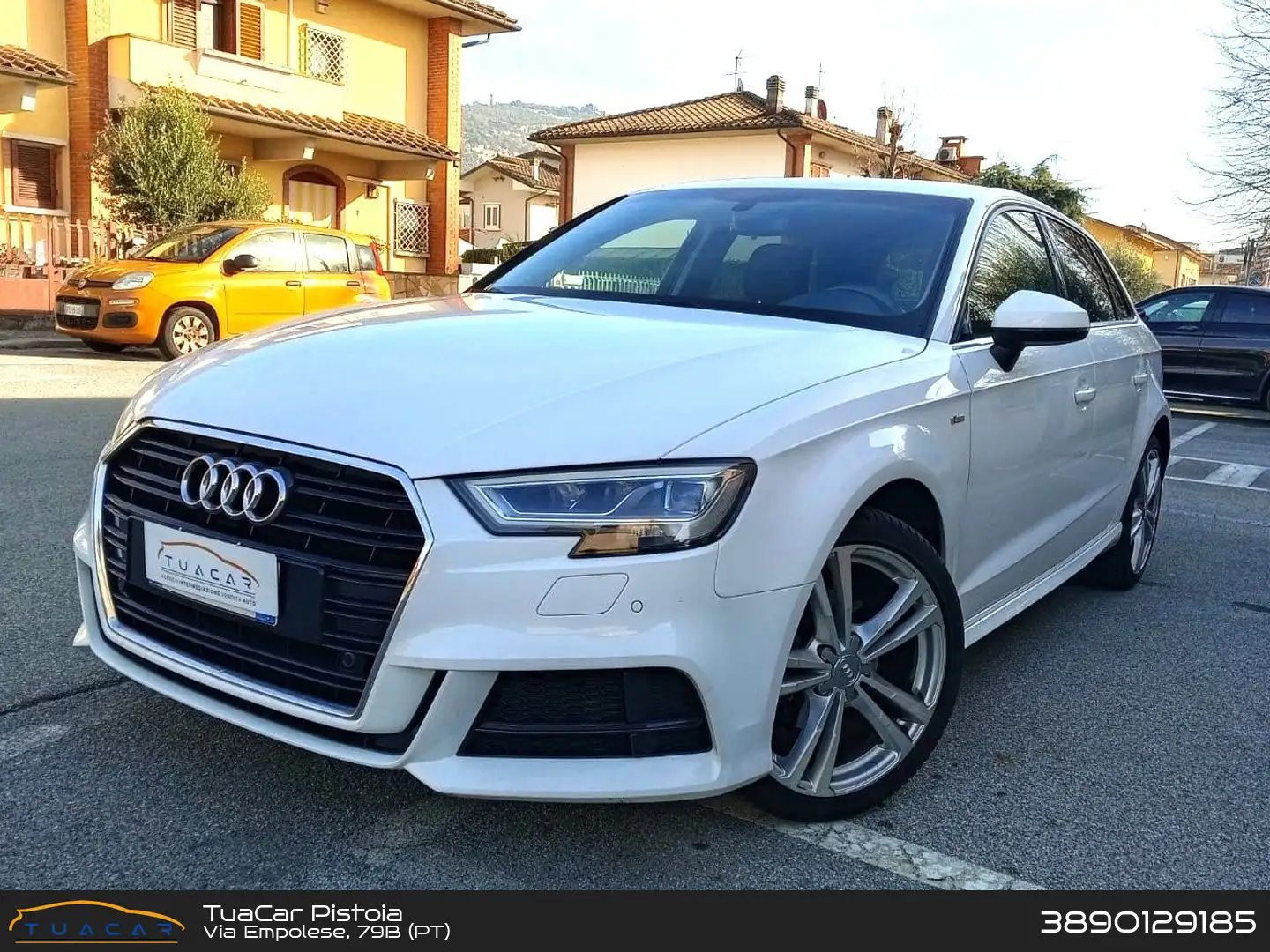 Audi A3 S Line 1.6 30 TDI Blanc - 1