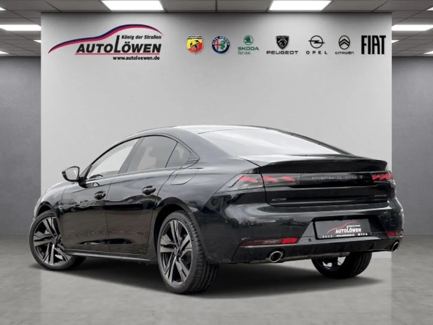 Peugeot 508 Hybrid 225 (Plug-In) GT (EURO 6d) Schwarz - 2