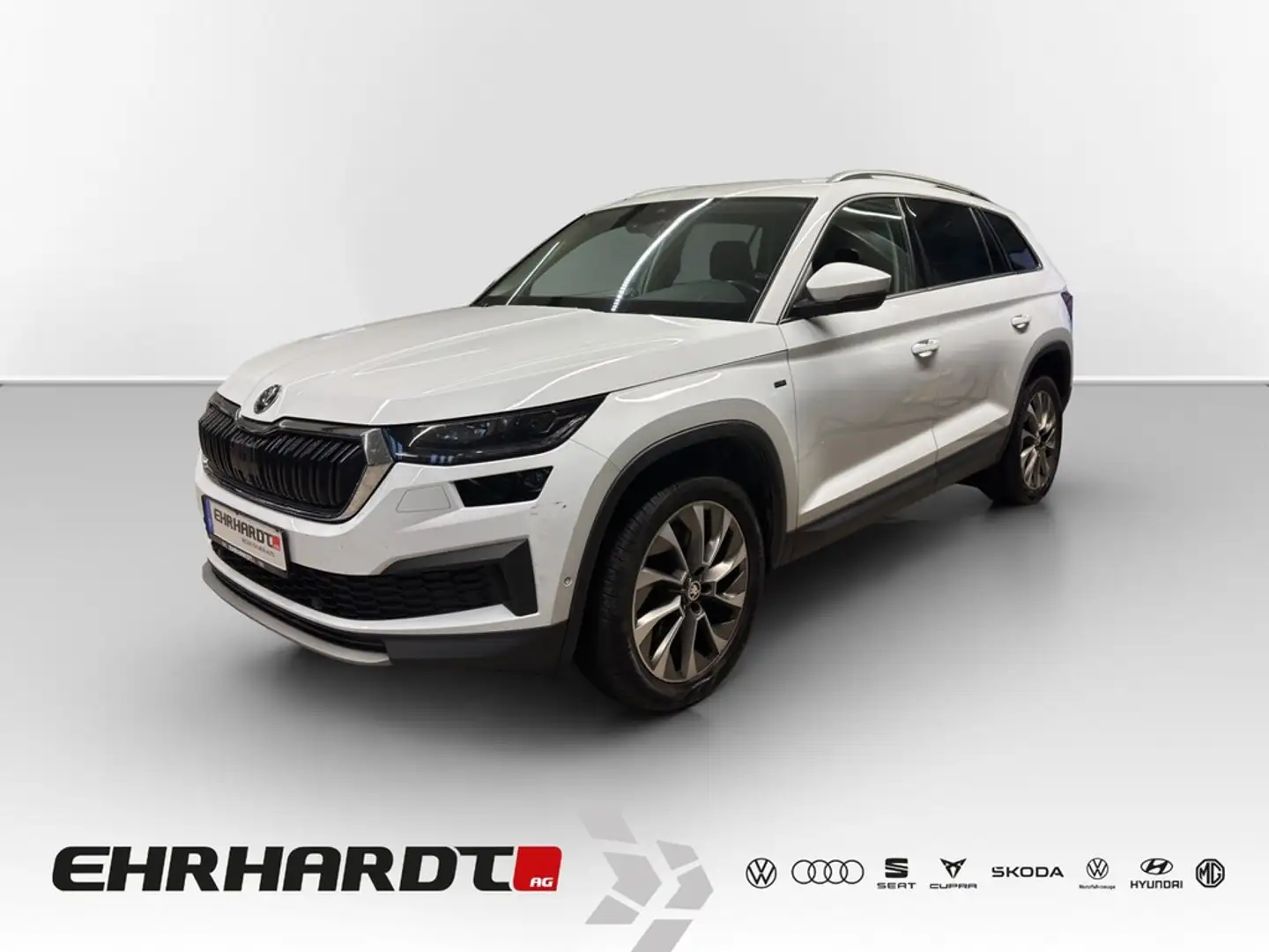 Skoda Kodiaq 2.0 TDI DSG 4x4 Clever MATRIX*NAV*SHZ*ACC*PARKL... Weiß - 1