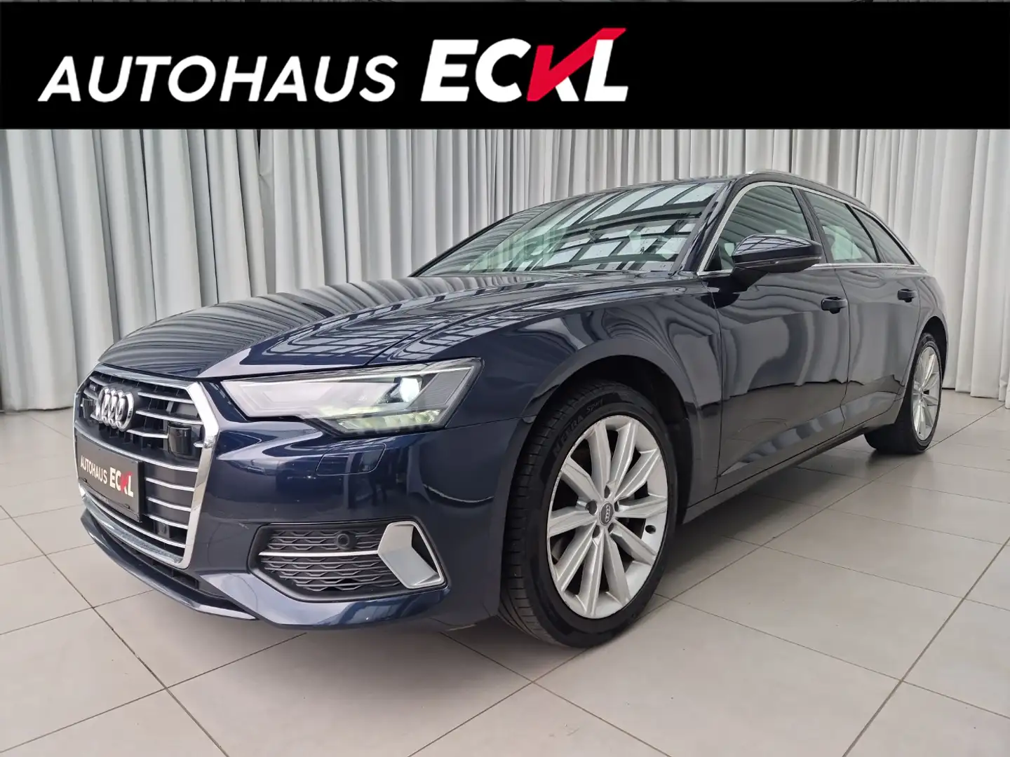 Audi A6 A 6 Avant  Allrad TDI Sport S-Tronic KlimaA LM Bleu - 1