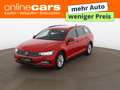 Volkswagen Passat Variant 2.0 TDI Business Aut LED RADAR NAV Rot - thumbnail 1