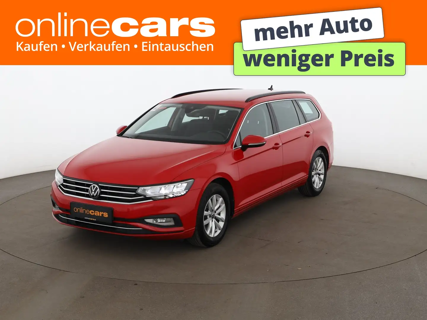 Volkswagen Passat Variant 2.0 TDI Business Aut LED RADAR NAV Rot - 1