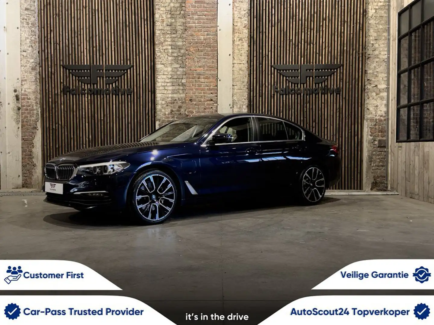 BMW 530 e*PHEV*SCHUIFDAK*WIFI*KEYLESS*LED*NAVI-PRO* - 1