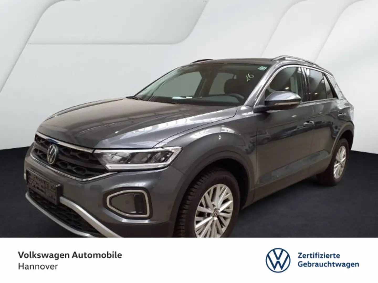 Volkswagen T-Roc 1.0 l TSI Life Navi LED DigCockpit Shz Par Gris - 1
