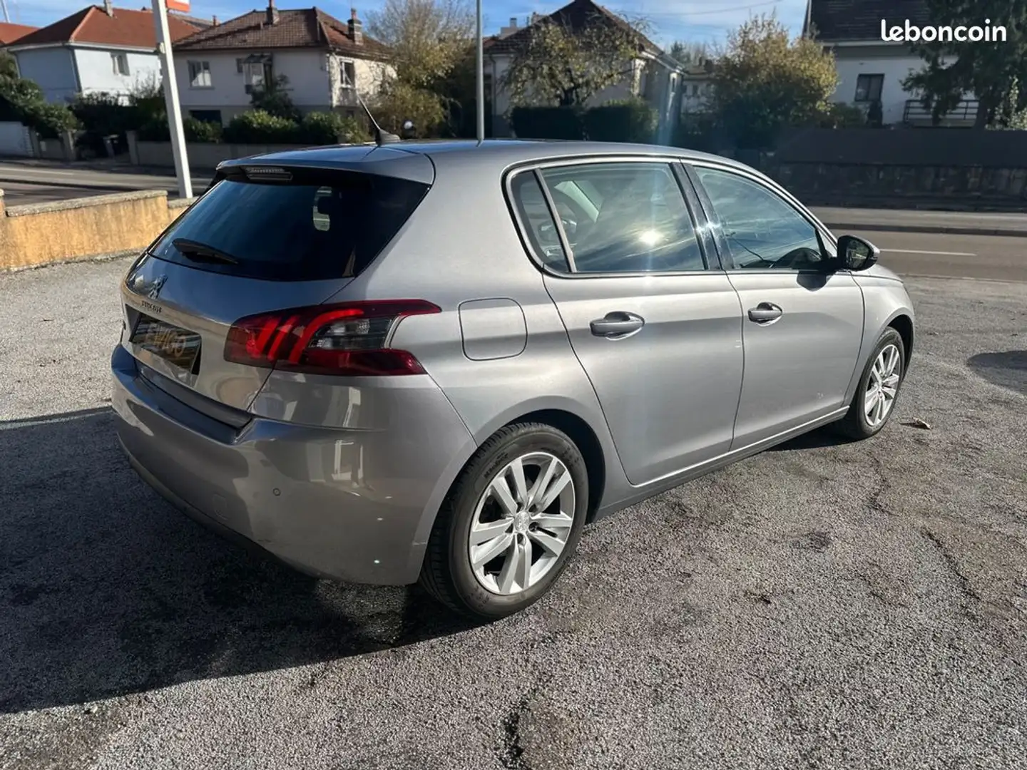 Peugeot 308 generation-ii 1.5 bluehdi 130ch active business eat bva start-stop Gris - 2