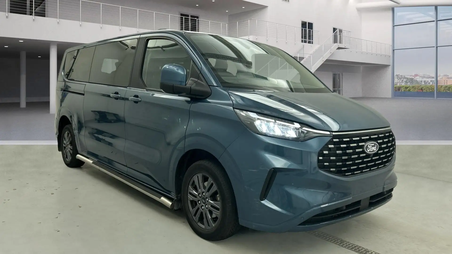 Ford Tourneo Custom 320 L2 Titanium 9 Sitze RFK ACC LED Blau - 1