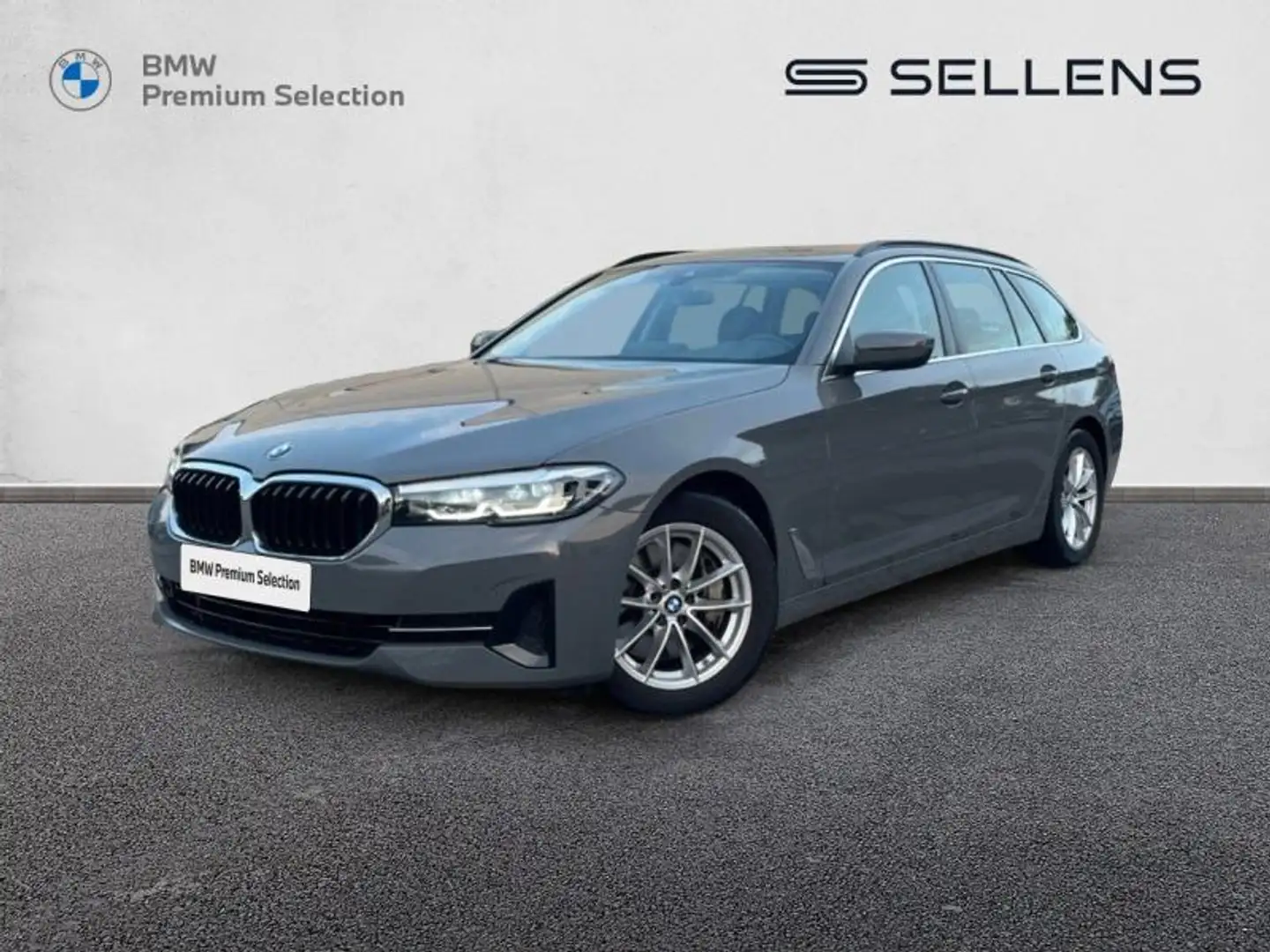 BMW 540 540dA xDrive 340ch Lounge Steptronic Gris - 1