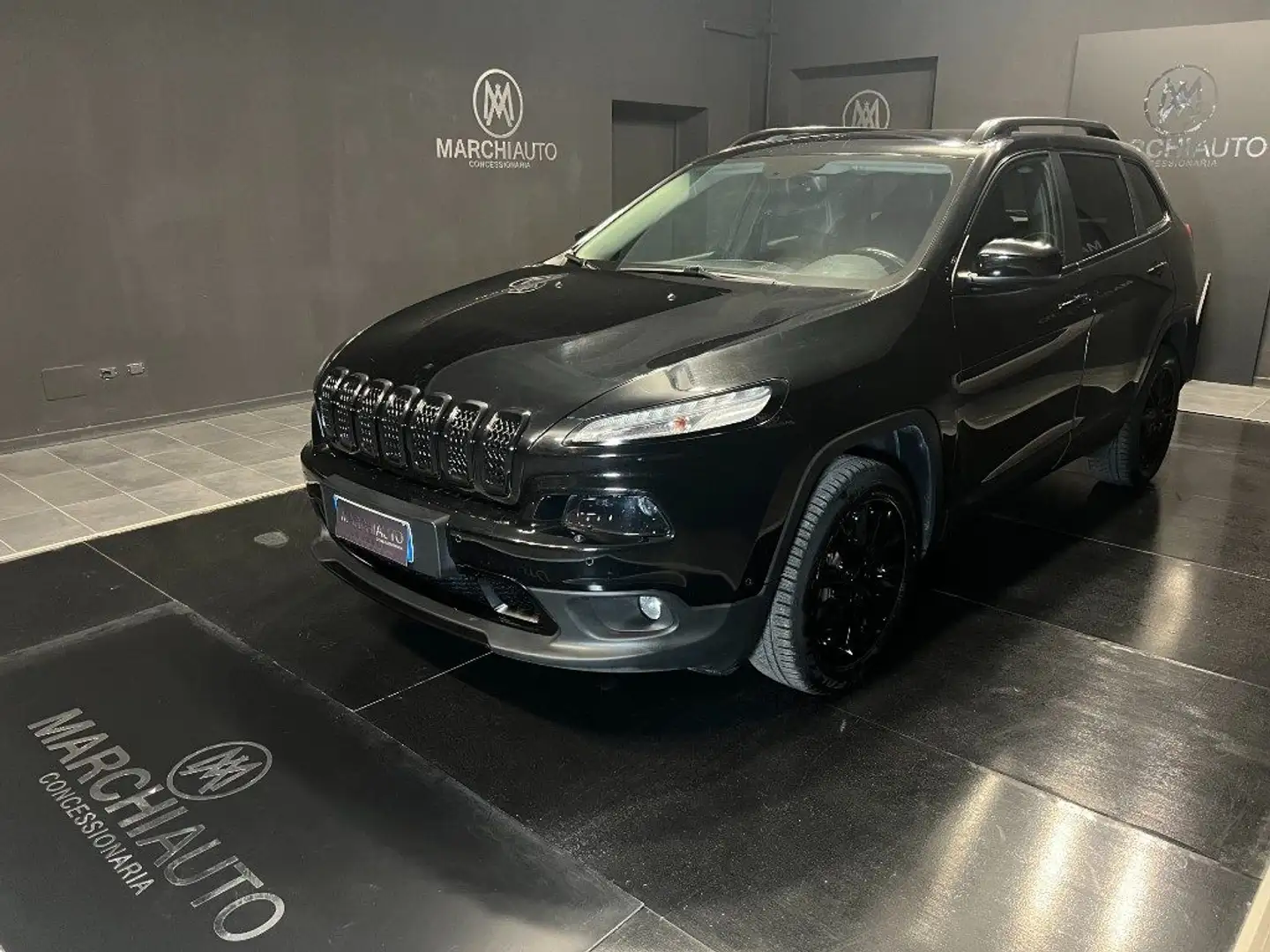 Jeep Cherokee 2.2 Mjt II 4WD Active Drive I Limited Zwart - 1