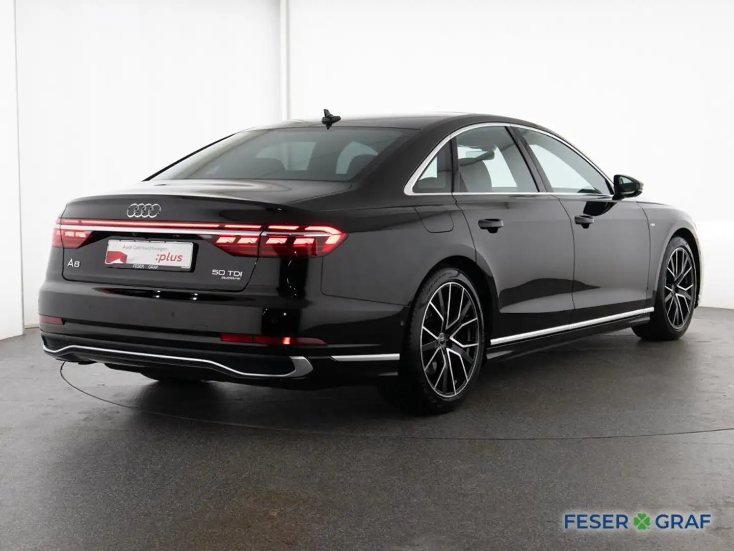 Audi A8 50 TDI quattro Head Up/ Panorama/ Allradlenk. Noir - 2