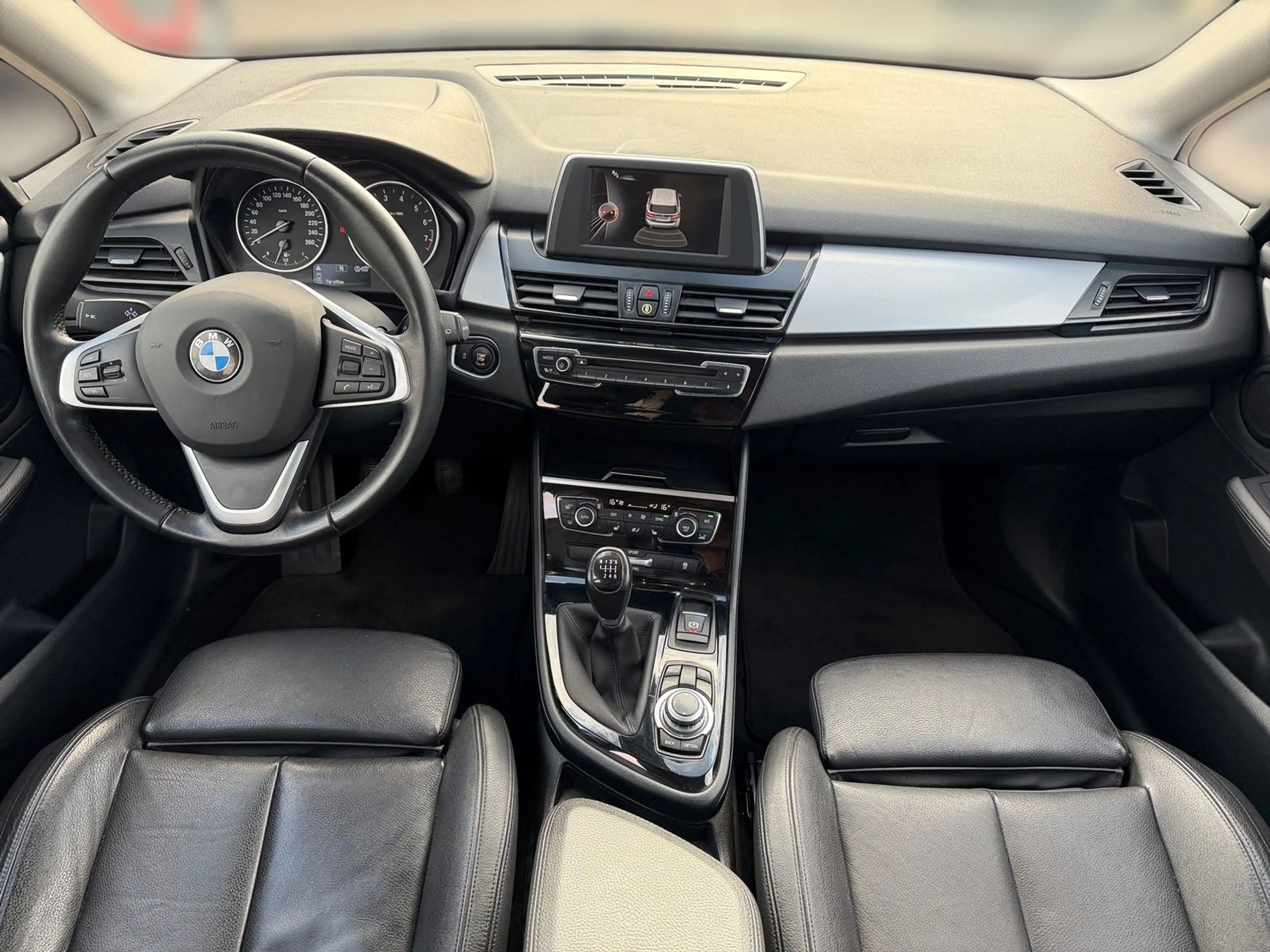 BMW 218 Navi AHK PDC Tempomat Leder — photo 12