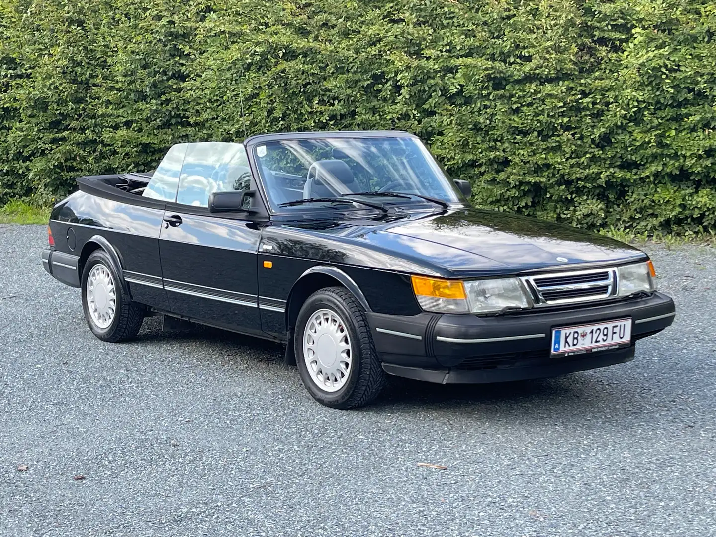 Saab 900 900 S Turbo 16V Cabriolet Negru - 2