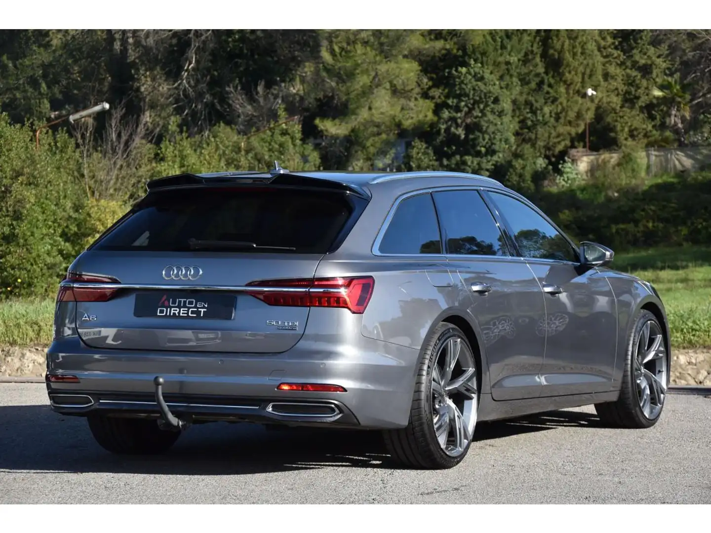 Audi A6 Avant Quattro 3.0 V6 50 TDI - 286 - BVA Tiptronic  AVANT 2018 BREAK Avus PHASE 1 Grijs - 2