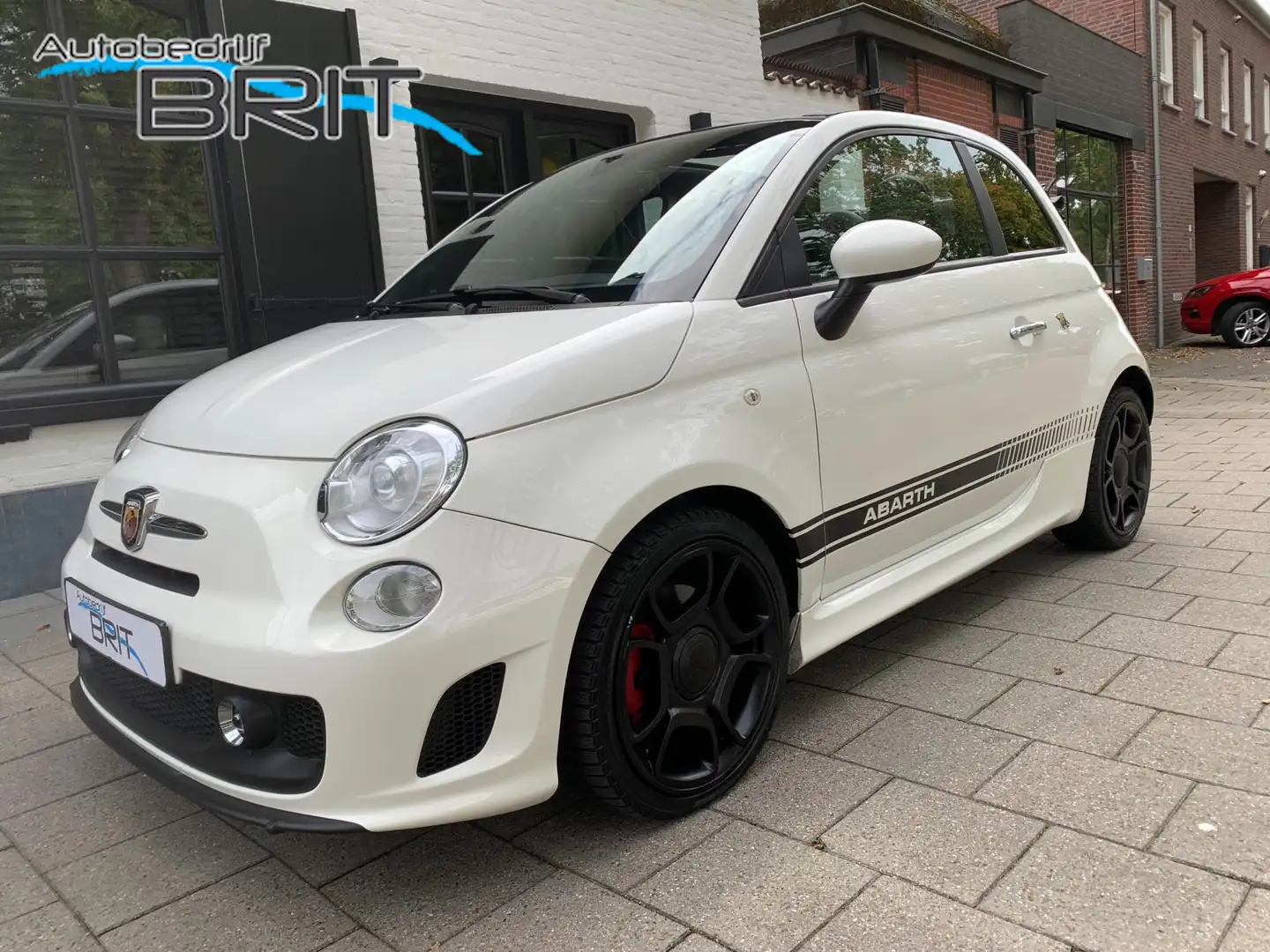 Abarth 595 Competizione 500 1.4-16V CABRIO, AUTOMAAT, Nw. Staat Weiß - 2