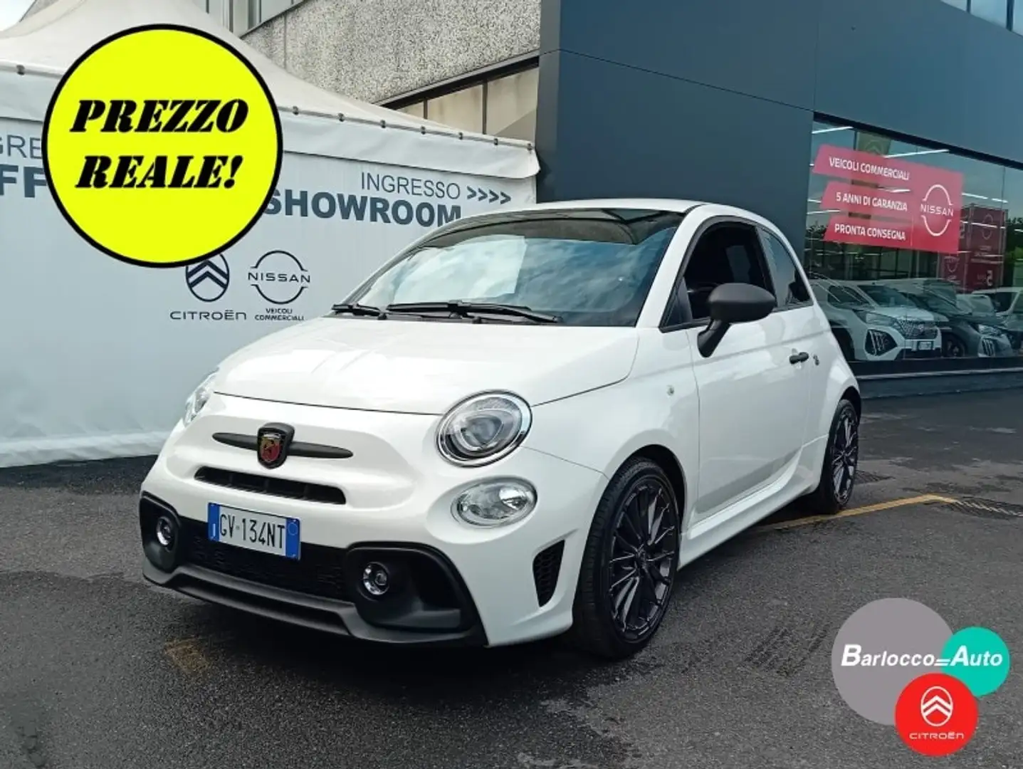 Abarth 595 595 1.4 Turbo T-Jet 165 CV Bianco - 1